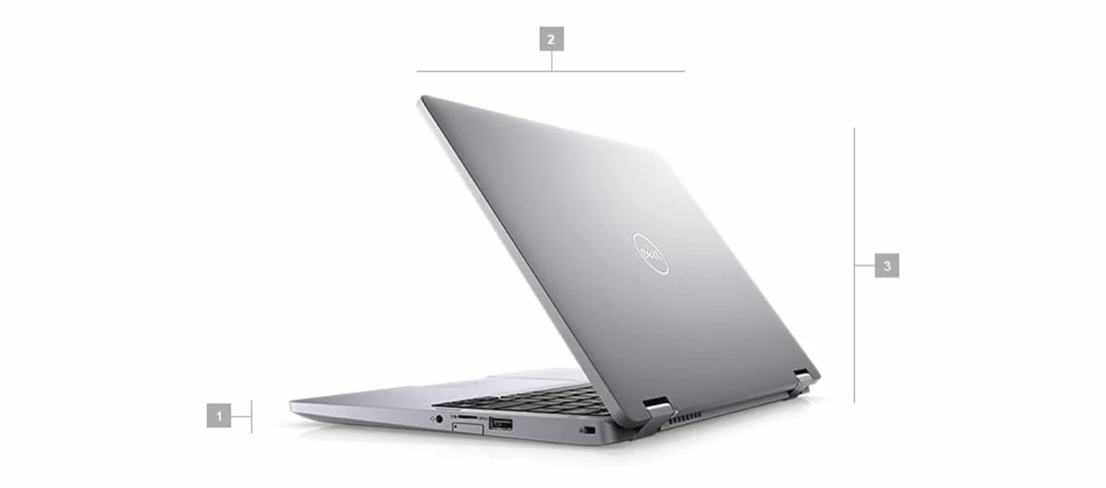 Dell Latitude 5310 laptop 2 w 1 | 13,3 cala 1920 x 1080 FHD | Core i7-10610U - dysk twardy SSD 512 GB - 16 GB pamięci RAM | 4 rdzenie przy 4,9 GHz Win 11 Pro (odnowiony)