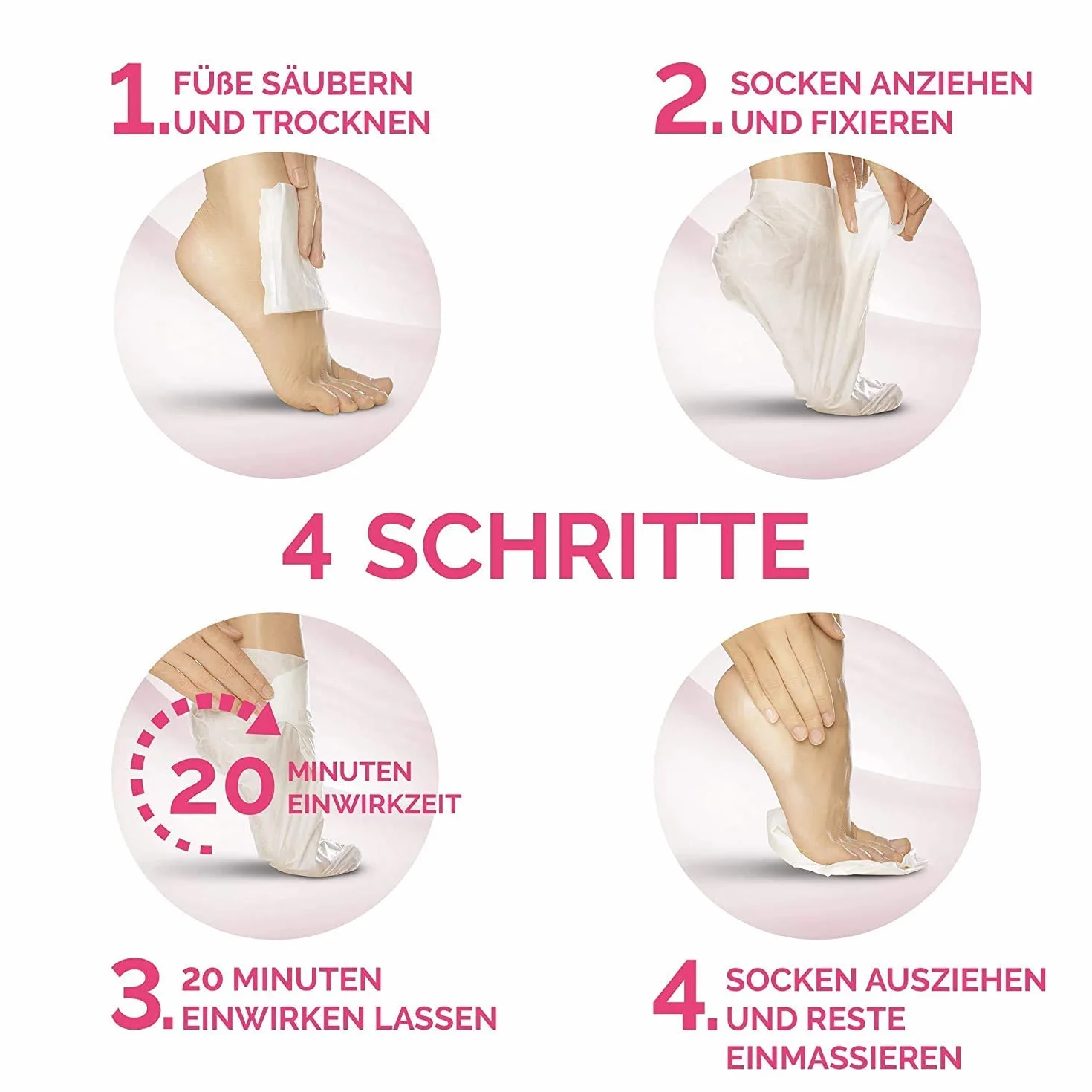 Scholl Expert Care Maseczka do intensywnej pielęgnacji stóp w skarpetkach 0% 1 para