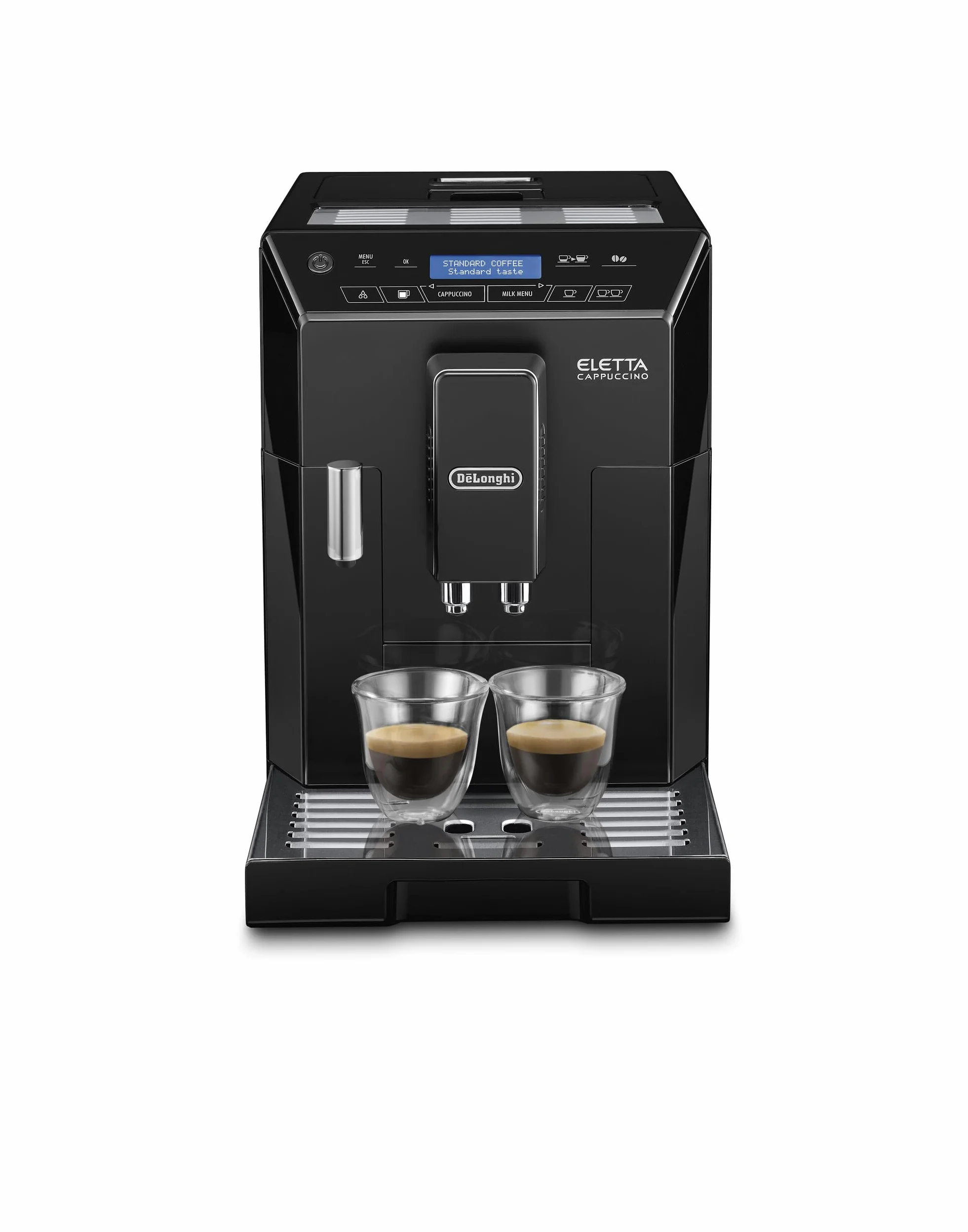 De'Longhi ECAM 44.666.B ELETTA Cappuccino, czarny wysoki połysk