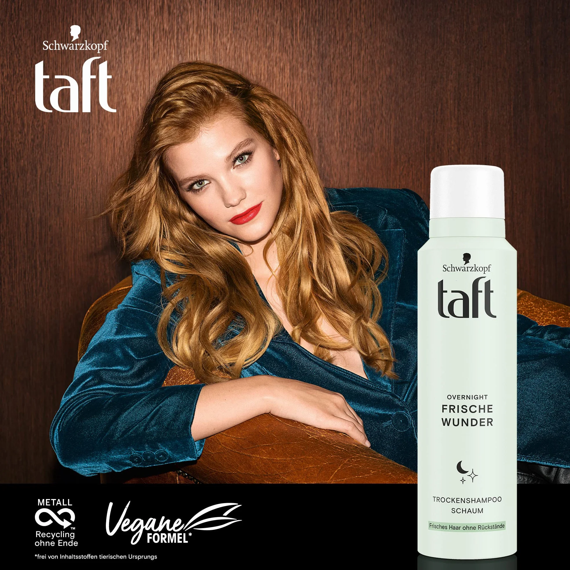 Taft Overnight Fresh Wunder suchy szampon piankowy 150 ml