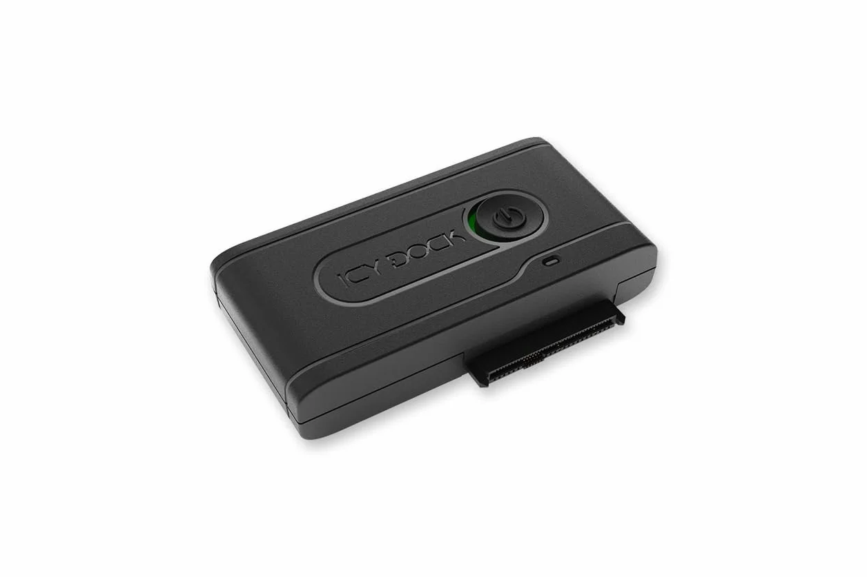 ICY DOCK Adapter EZ Ex MB931U-1VB R1-1 x 2,5" U.2 NVMe PCIe SFF-8639 SSD do USB 3.2 Gen2 10 Gbps stacja dokująca/czytnik kompatybilny z Thunderbolt 4