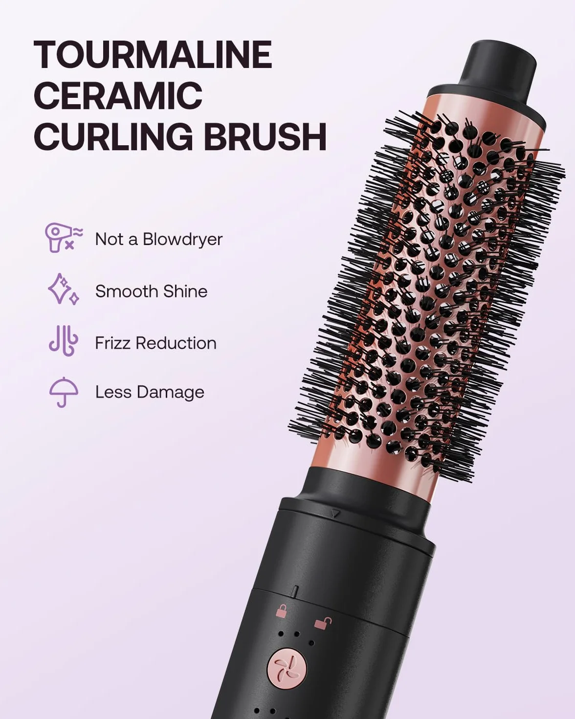 BESTOPE PRO Hairstyler 5 w 1 – 110 000 RPM suszarka jonowa High-Speed, zestaw do stylizacji włosów, automatyczna lokówka