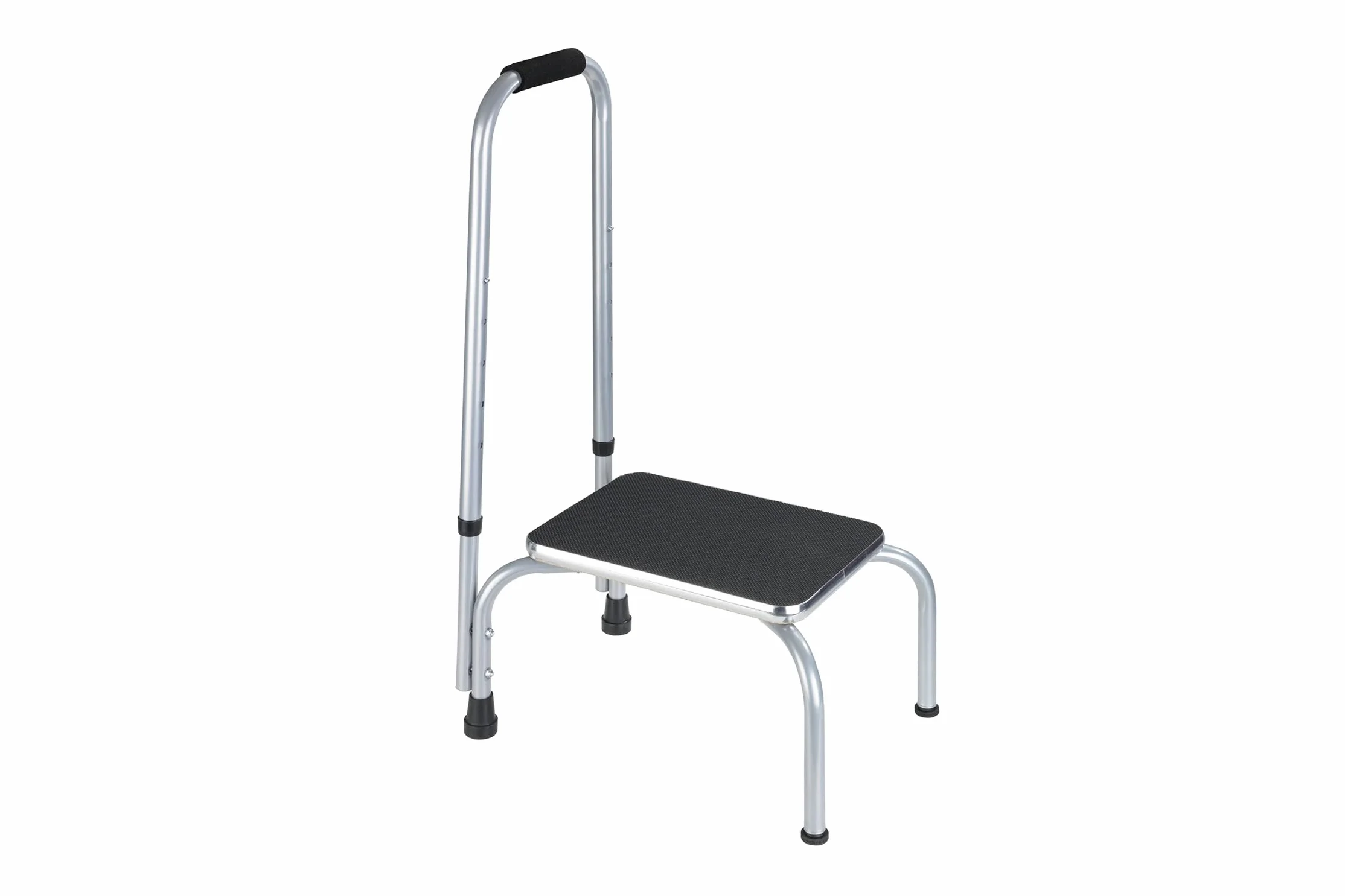 Wenko Secura Stopień z uchwytem bezpieczeństwa 22 cm Czarny