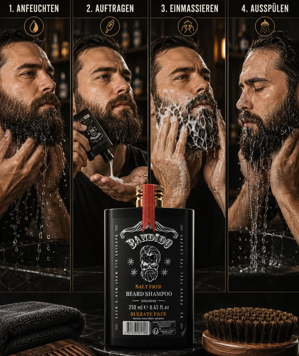 Bandido Exclusive Szampon, Przezroczysty, 250ml