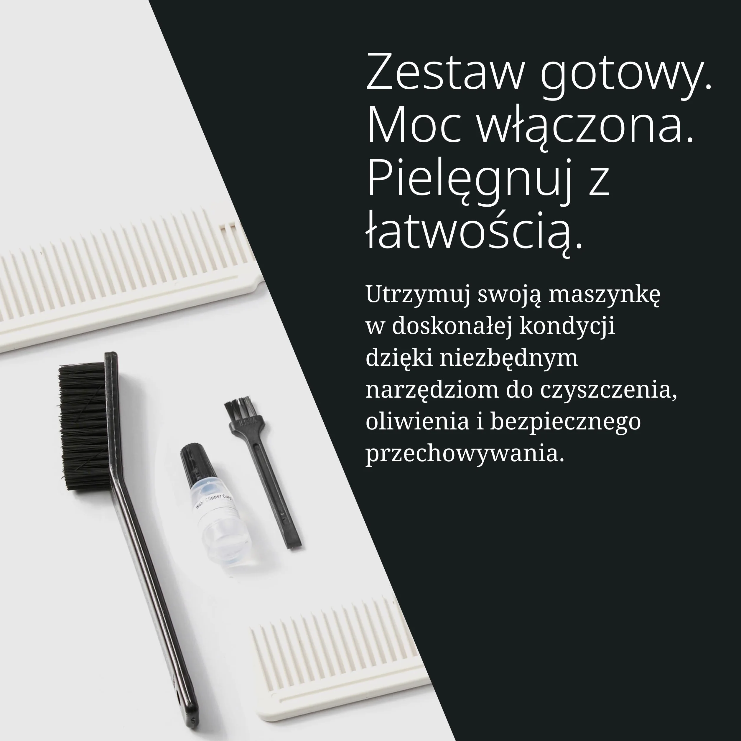 Wahl Cordless Magic Clip Maszynka do Mieszania, Czarna | Maszynka Przewodowa i Bezprzewodowa z Ostrzami Tytanowo-DLC, Silnik 6500 obr/min i do 100 Minut Pracy