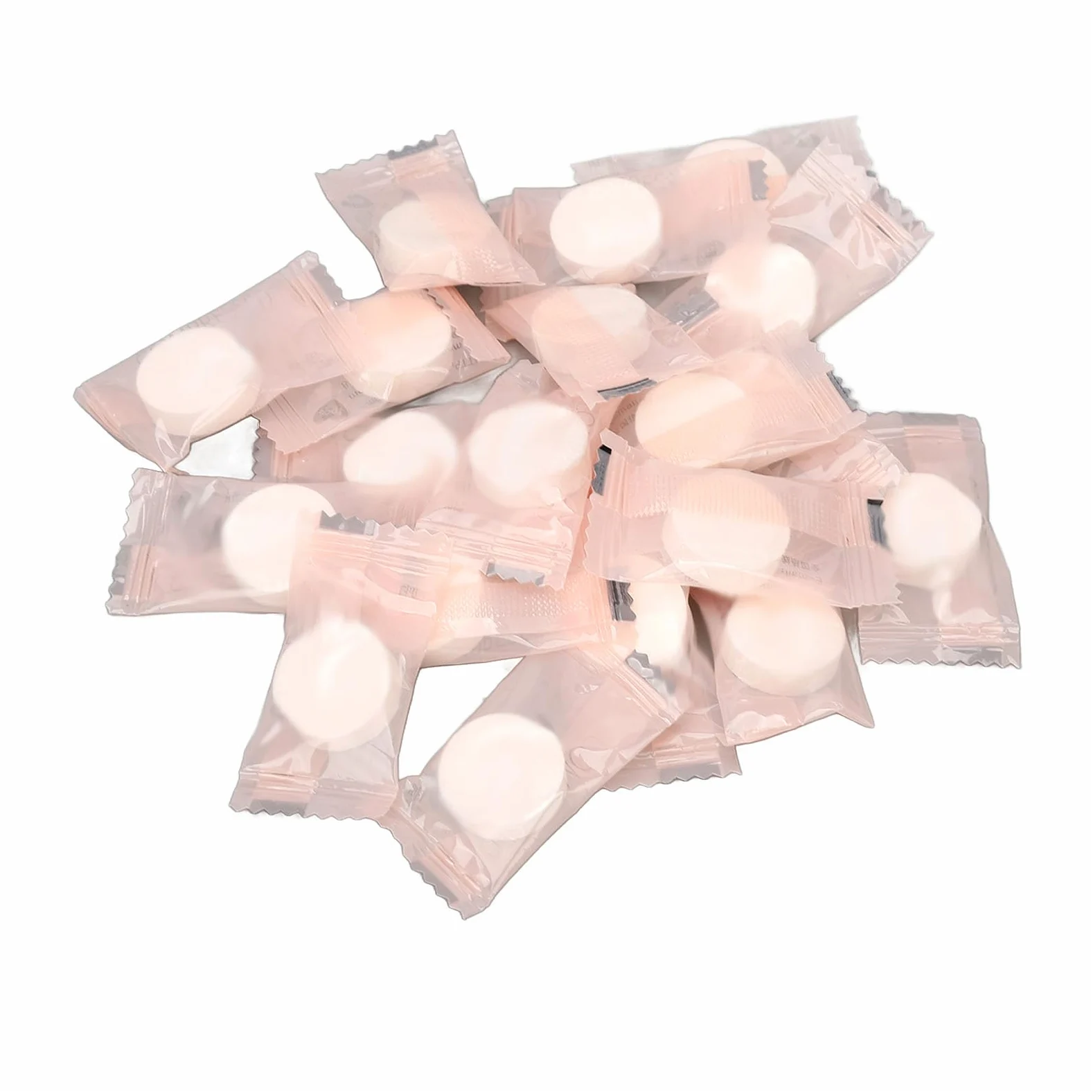 Generic 20 szt. Sprasowanej Maseczki do Twarzy o Ultracienkiej Konstrukcji do Szybkiego Wchłaniania Pielęgnacja Skóry Maski Opakowane, Majsterkowania z urodą, Materiał: Włóknina