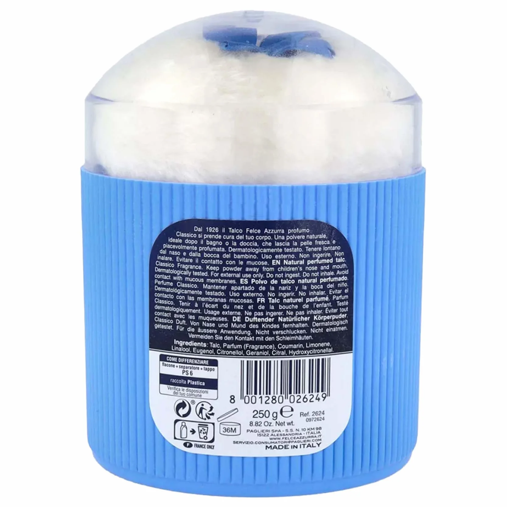 Felce Azzurra Paglieri puder do ciała z frędzlami 250 g