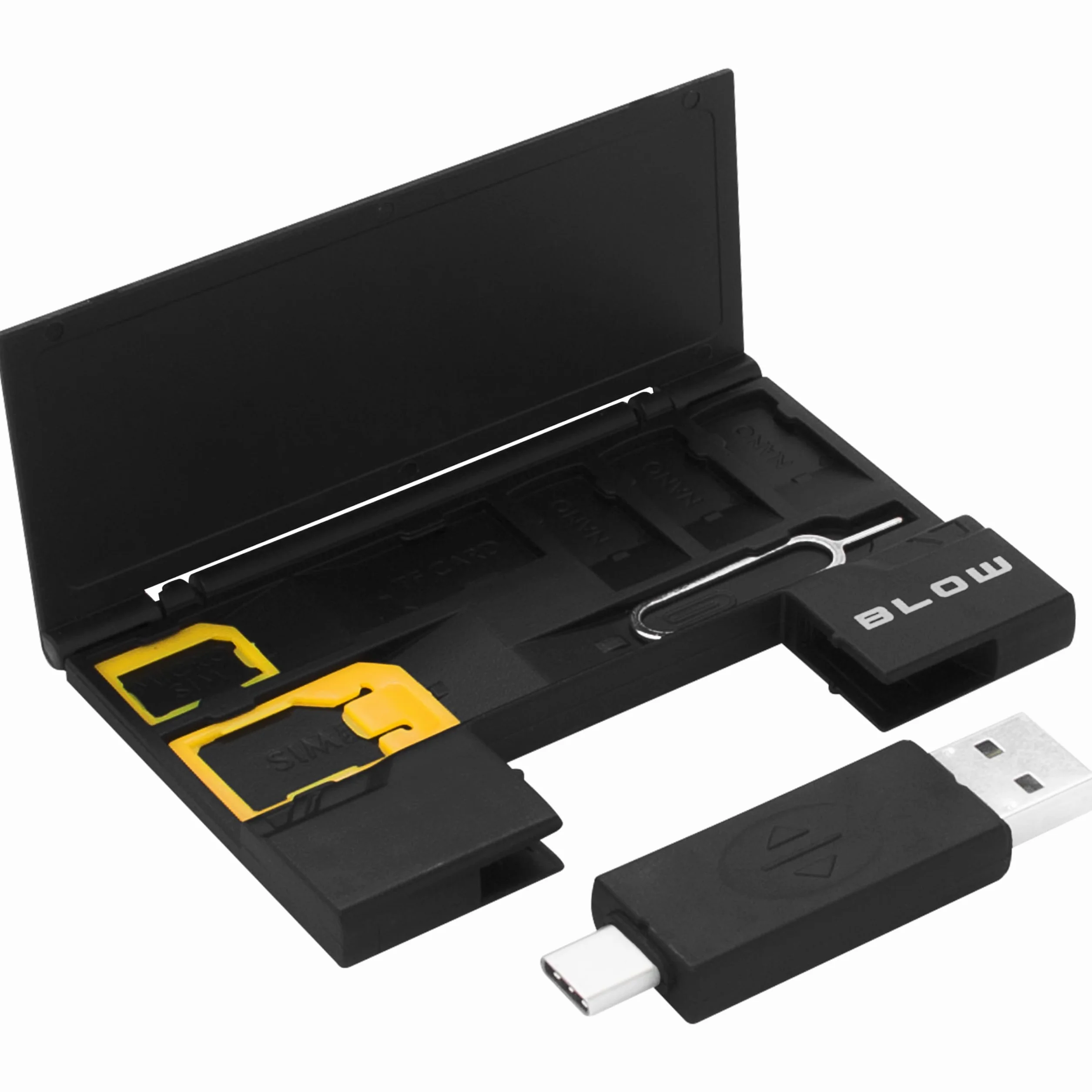 Blow Adapter kart sim organizer nano micro USB