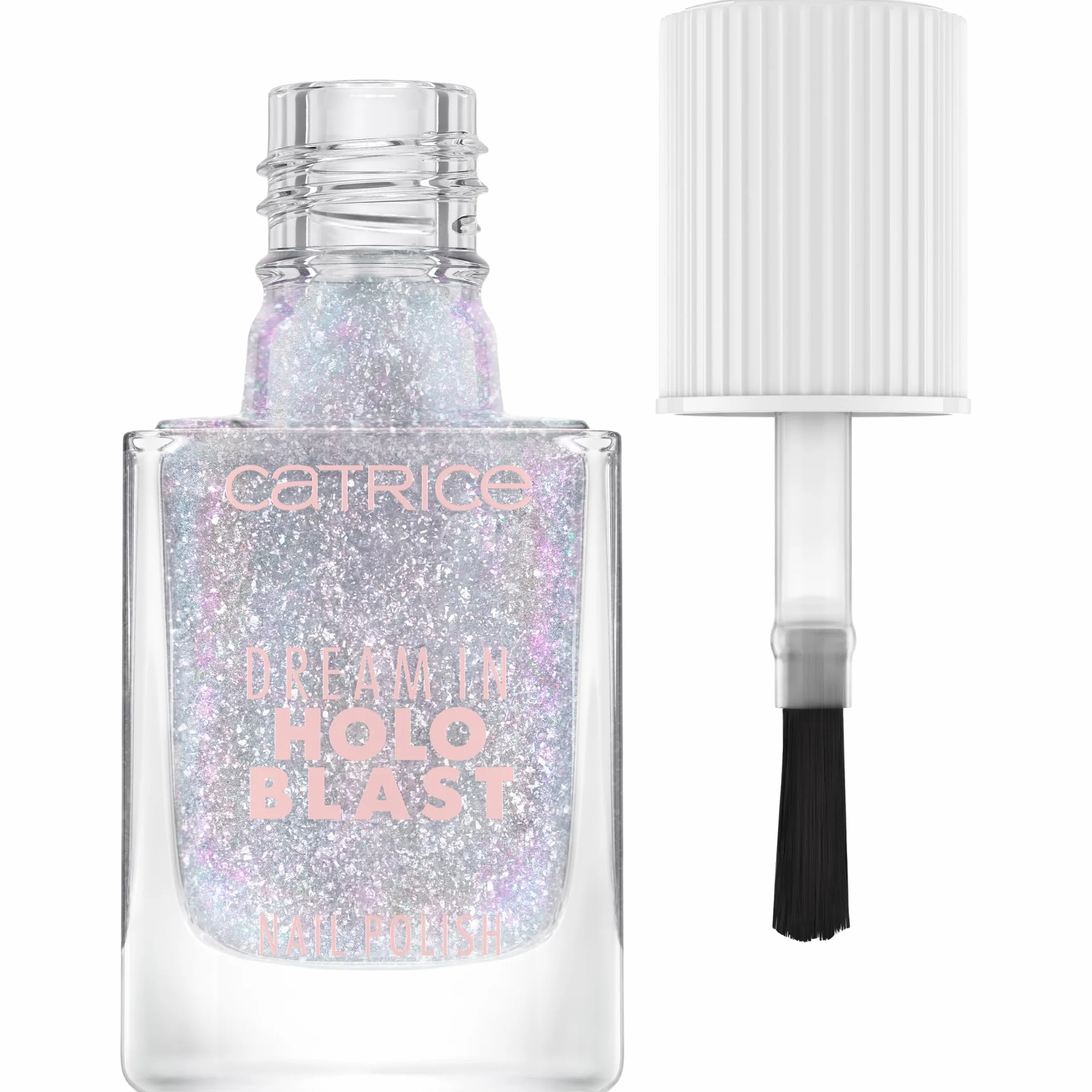 Catrice Lakier do paznokci Dream In Holo Blast, długotrwały, holograficzny, lśniący (10.5ml)