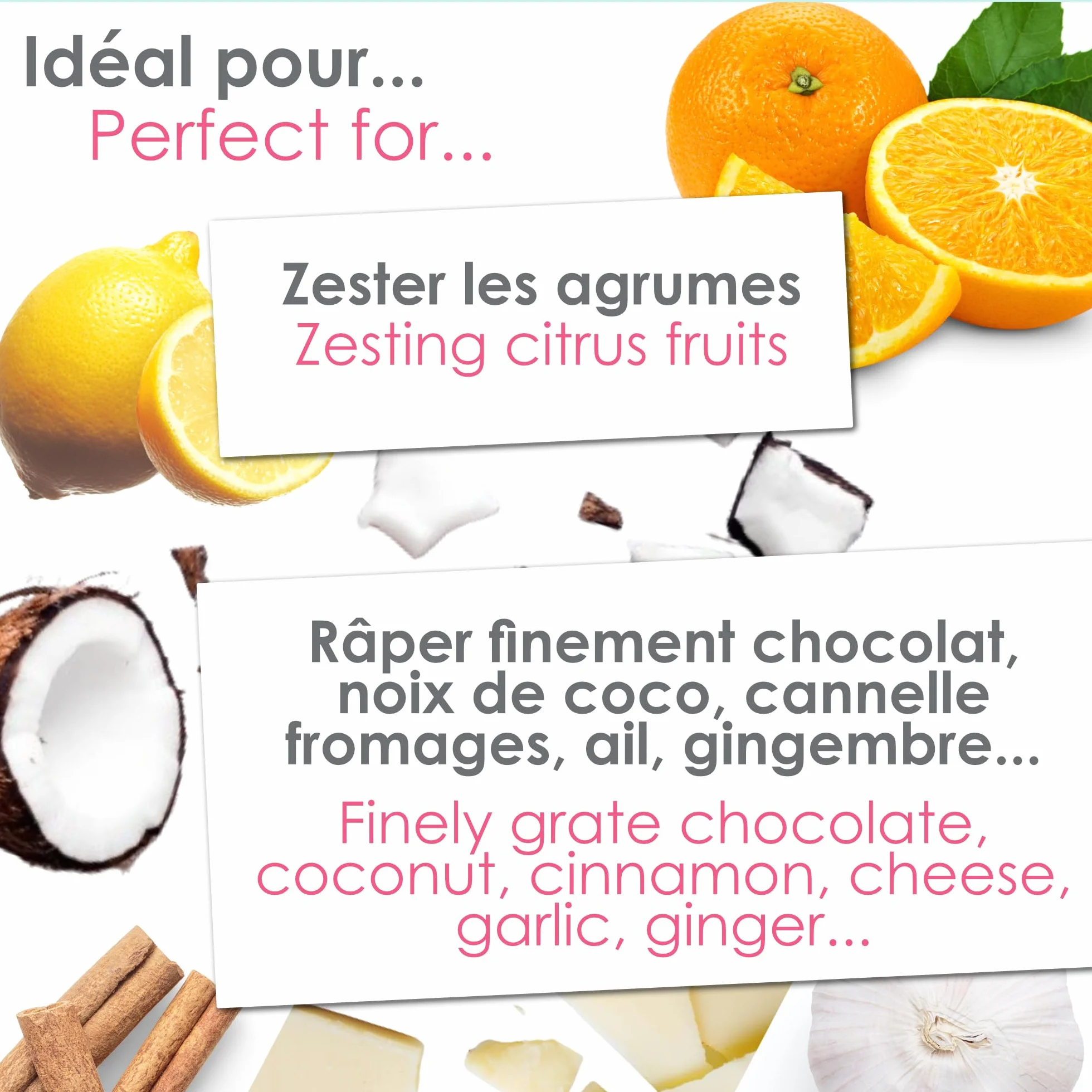 Zesteur Do Zesterów Agrum Cytryny Pomarańczowy Zielony Wodny ScrapCooking