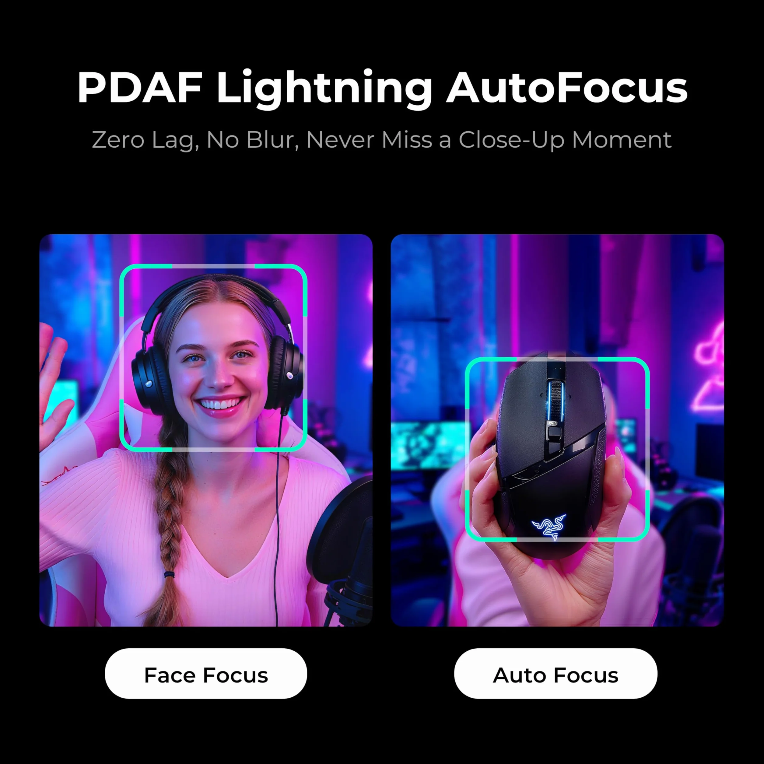YOLOLIV YoloCam S3, kamera internetowa do streamingu 4K, sterowanie jak w DSLR, efekty kinowe, 4× zoom, HDR, nieskompresowane wideo, zoptymalizowany autofokus PD | USB-C dla PC i Mac