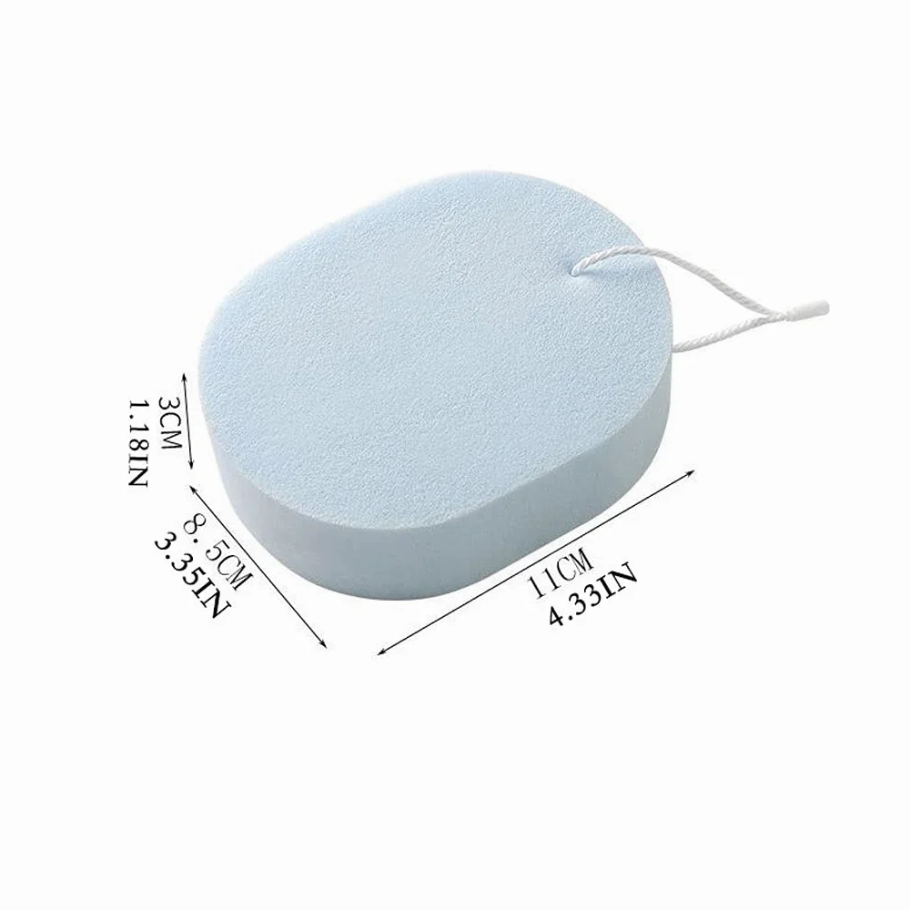 Ręcznik złuszczający Miękka gąbka do ciała Złuszczająca gąbka pod prysznic Loofahs Gąbka pod prysznic dla dorosłych i dzieci Gąbka do kąpieli Gąbka do szorowania Rękawiczki złuszczające (ko