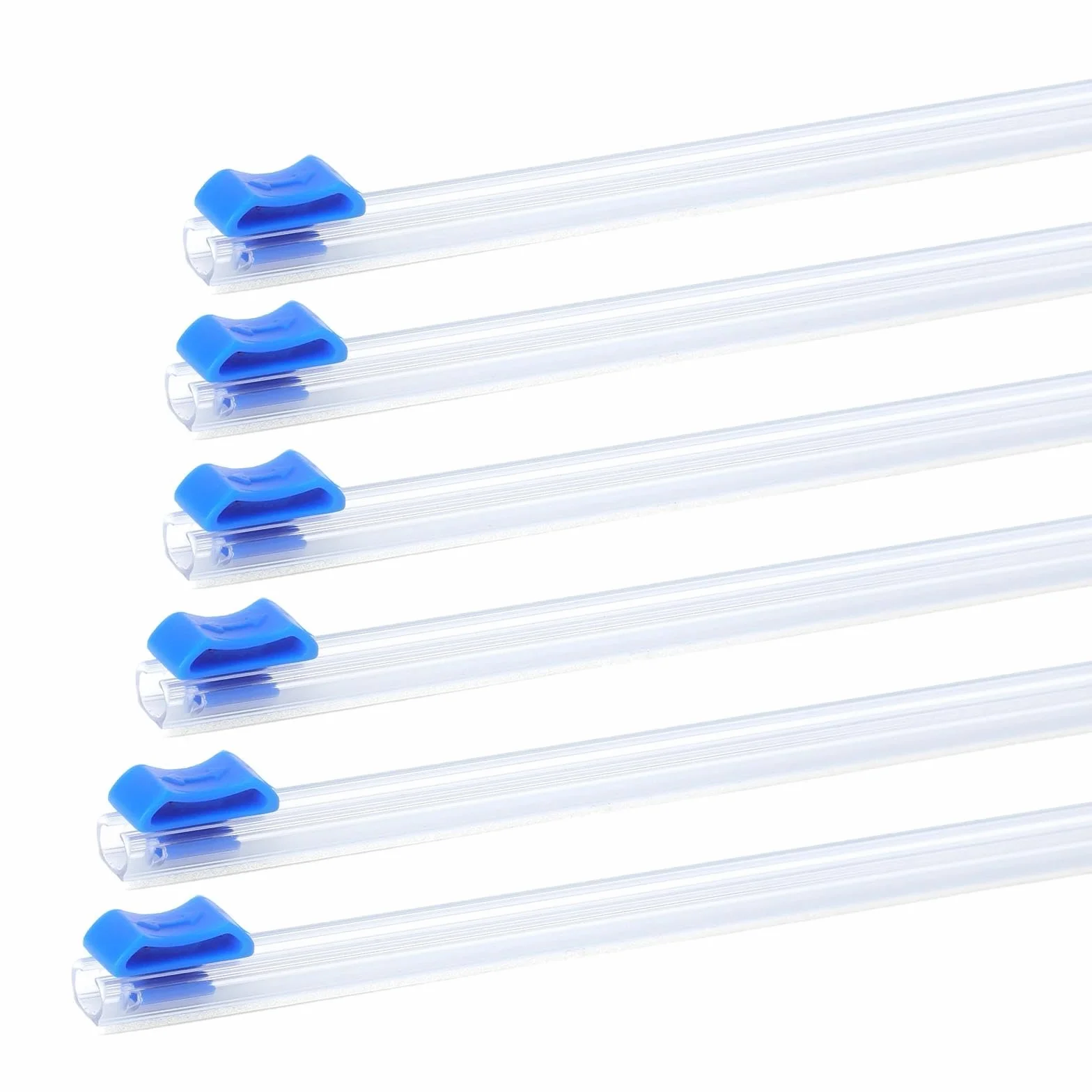 Przecinak do folii plastikowej 33 cm nóż przesuwny odwijacz rakiel 6 sztuk