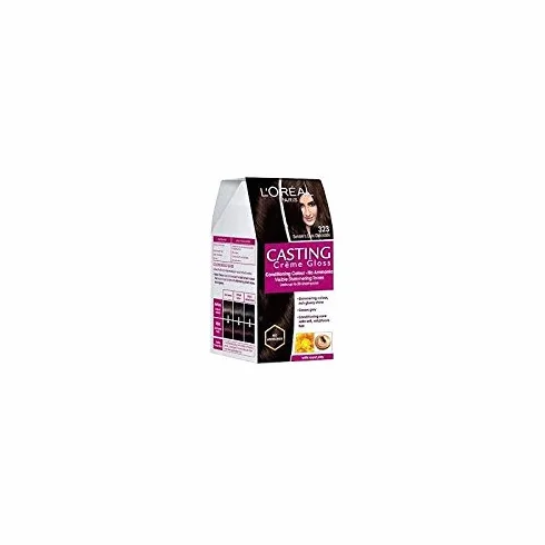 L'OREAL - Farbowanie - CASTING Cream GLOSS - Kolory chatańskie i ciemne - 323 czarna czekolada