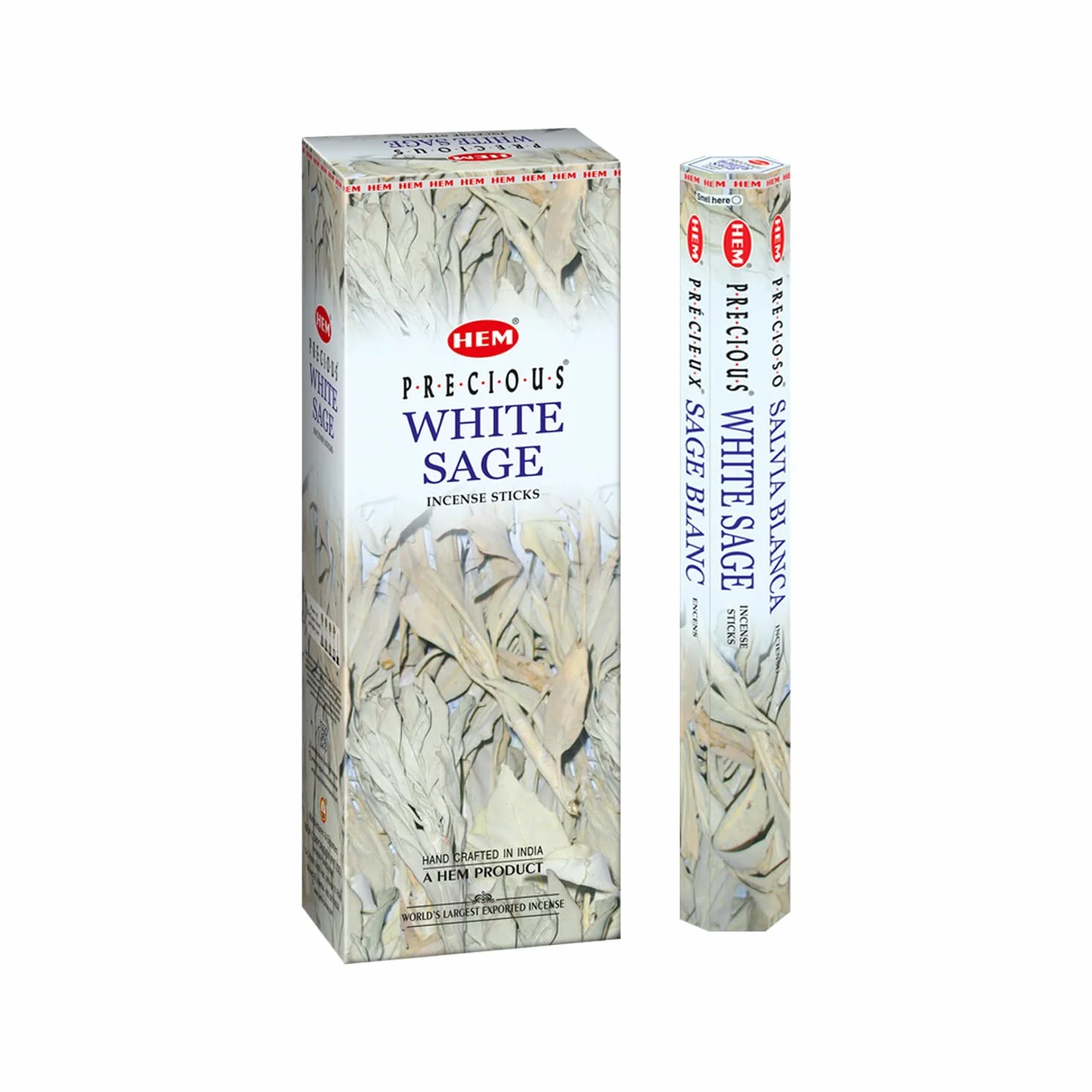 White Sage Incense Sticks 120 Pack (6 x 20)