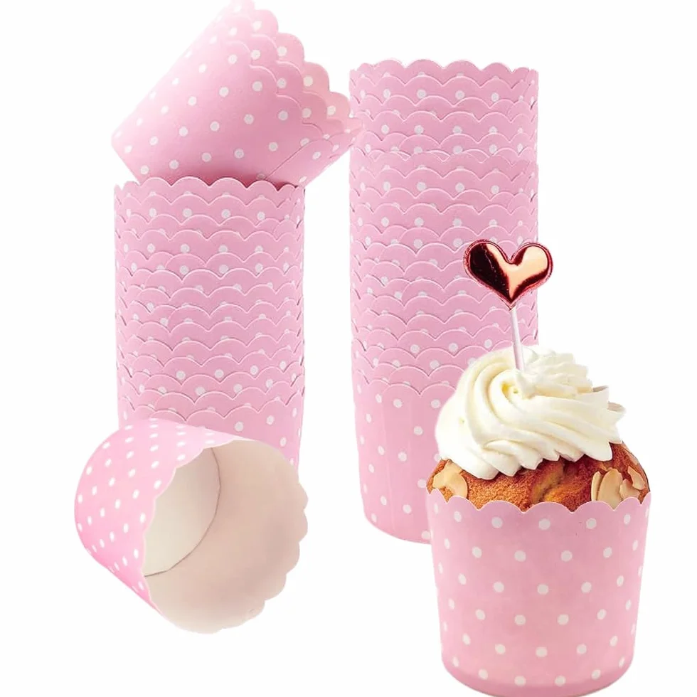 Foremki papierowe do muffinek 100 sztuk na wesela imprezy Halloween