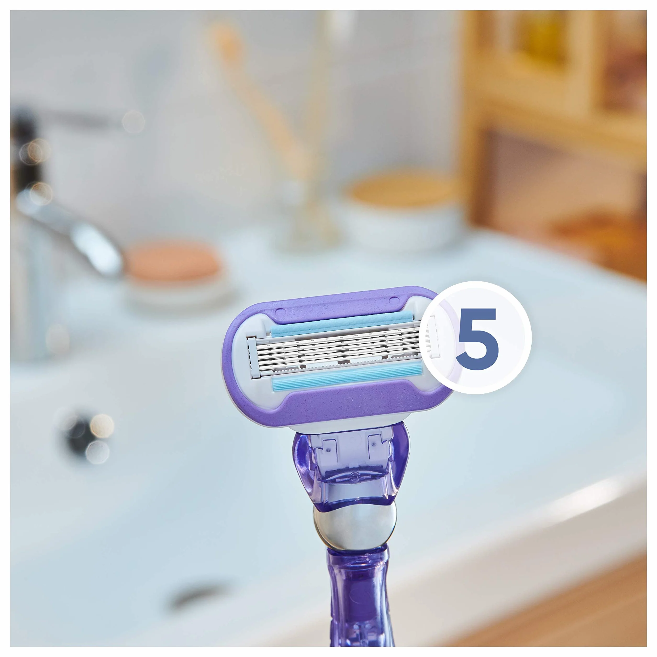 Gillette - 3 żyletki Venus Deluxe Smooth Swirl - 1 sztuka