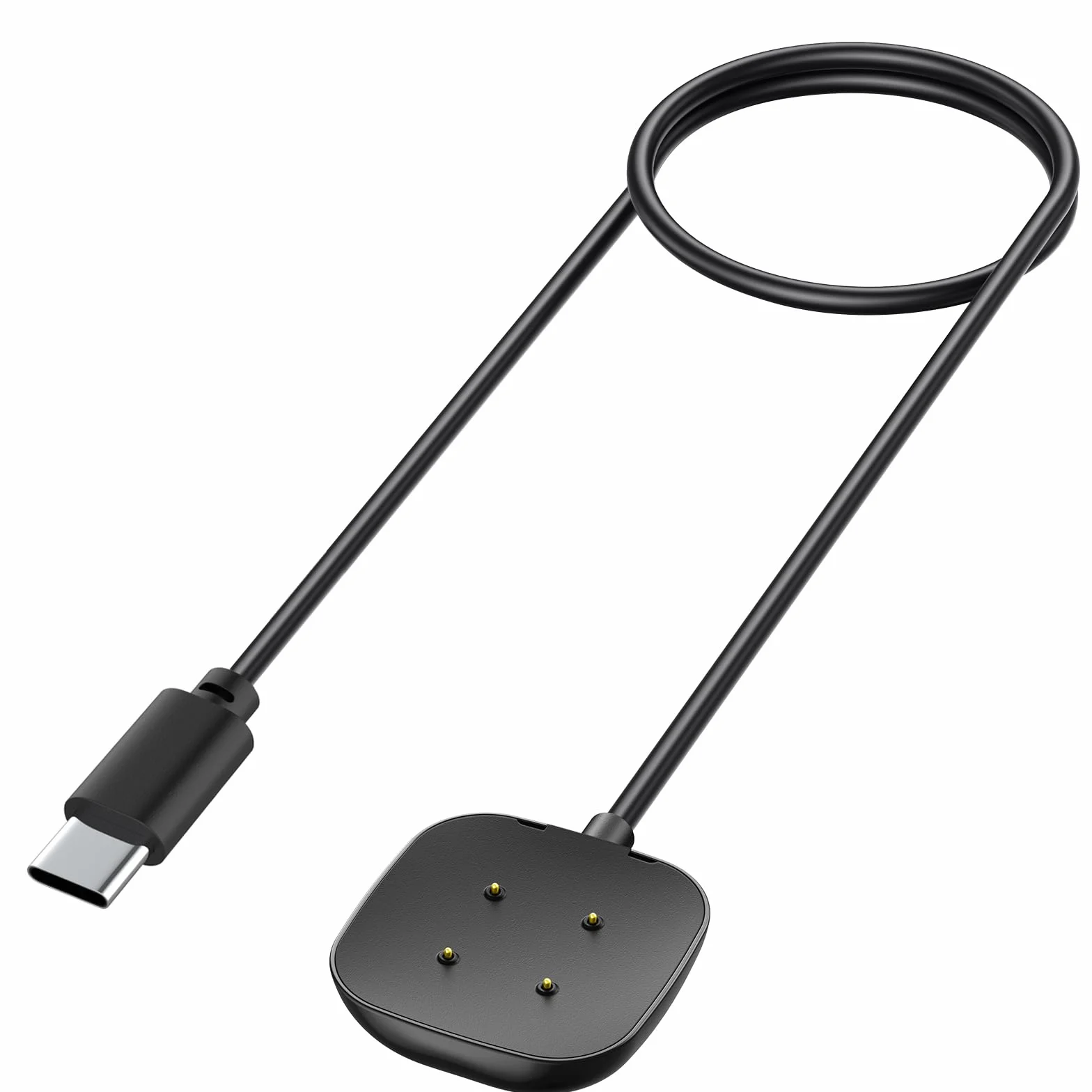 Tobfit Kabel do ładowania do Fitbit Versa 4 Fitbit Versa 3, USB C Charger Cable kabel do ładowania do Versa 3/Versa 4 (50 cm)
