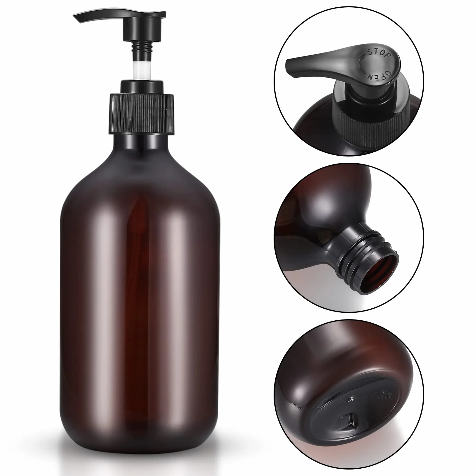 Dozownik mydła 500 ml butelka z pompką do napełniania