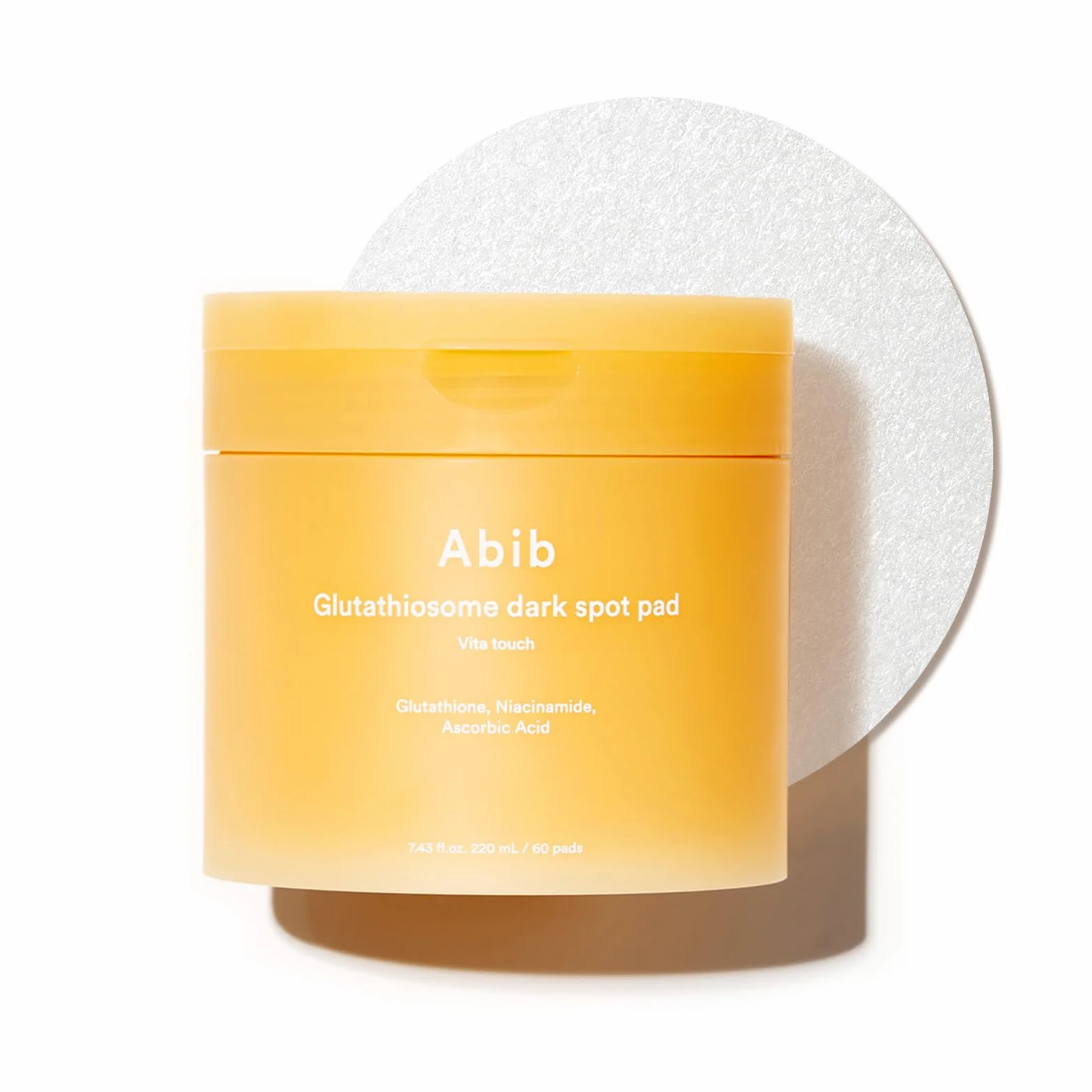 Abib Glutathiosome Dark Spot Pad Vita Touch 60 szt - rozjaśniające płatki do twarzy