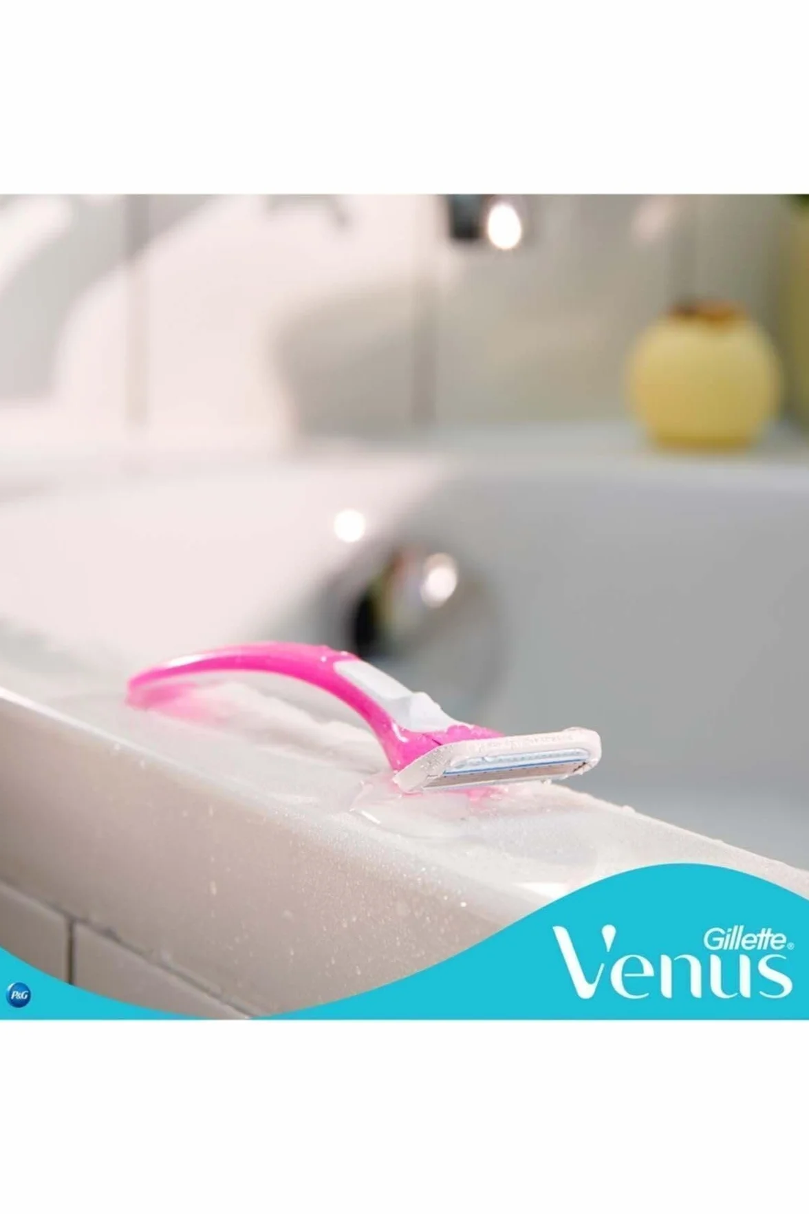 Venus 7702018426263 Jednorazowe Maszynki Do Golenia, 3 Sztuki, Wielokolorowy