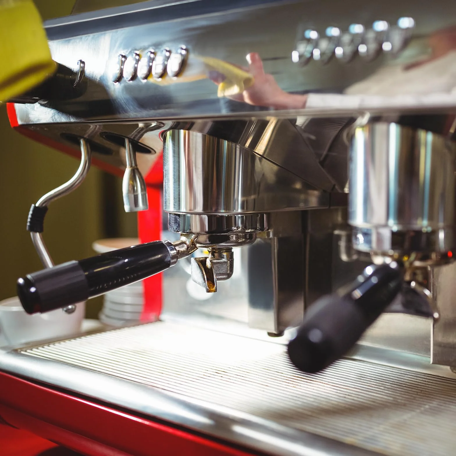 2 sztuki narzędzi do czyszczenia kawy, szczotka do kawy, pędzel barista pędzel do ekspresu do espresso, szczotka do czyszczenia, mała szczotka do czyszczenia ekspresu do kawy, młynek do kawy