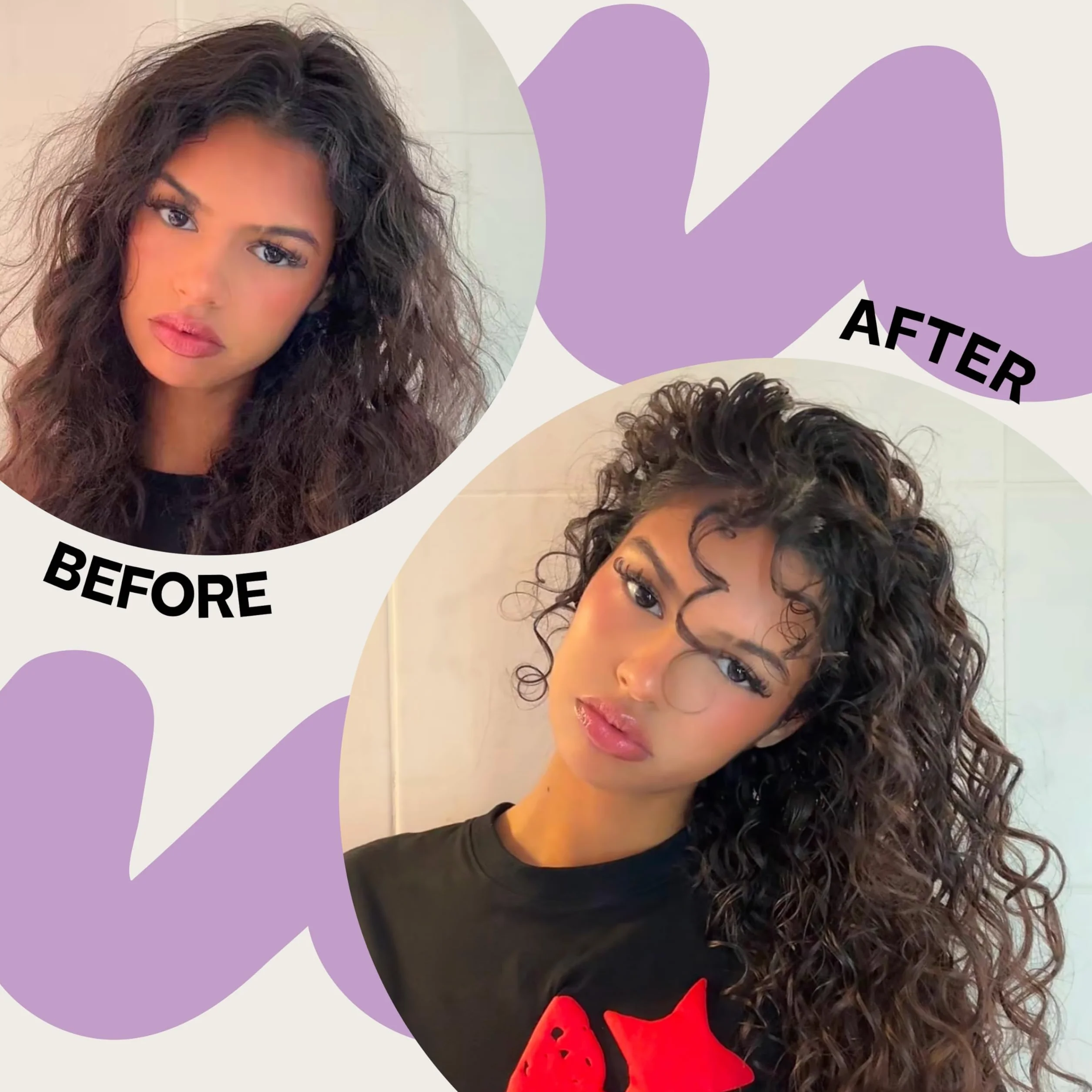 Bali Curls Strong Hold Flaxseed Gel – Żel do stylizacji włosów z siemieniem lnianym dla włosów kręconych, falowanych i afro z długotrwałym mocnym uchwytem i przeciwko puszeniu się, 150 ml