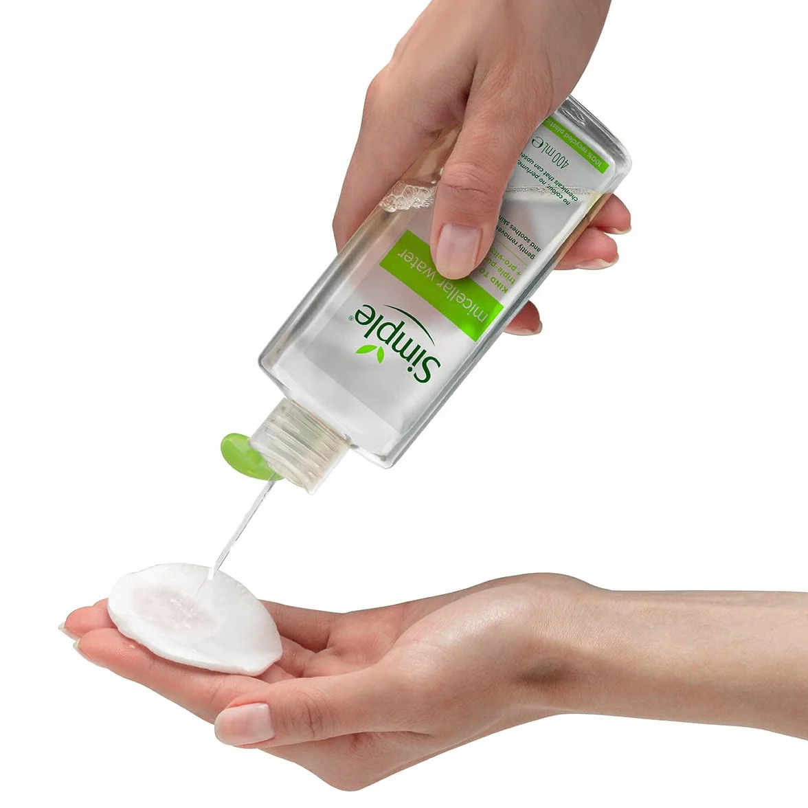 Simple Kind to Skin Micellar Micellar Cleansing Water UK # 1 marka do pielęgnacji skóry twarzy * Natychmiastowy nawilżający do demakijażu 400 ml
