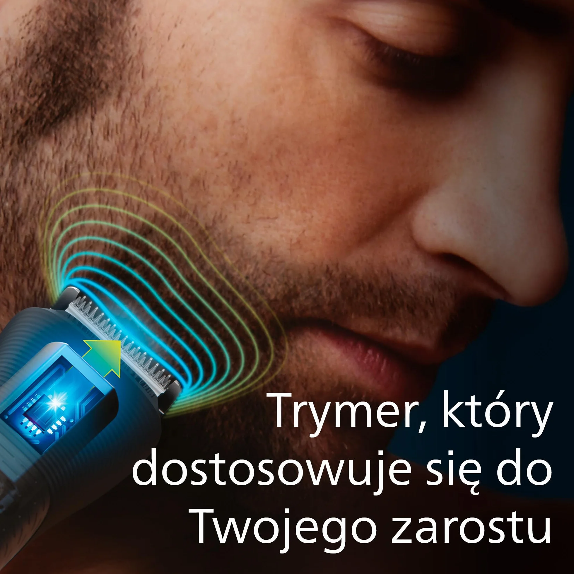 Philips Trymer wielofunkcyjny z serii 7000, multigroom 14 w 1 do twarzy, głowy i ciała, jedno narzędzie — najwyższa precyzja, 21 ustawień długości (0,5-16 mm) (model MG7930/15)