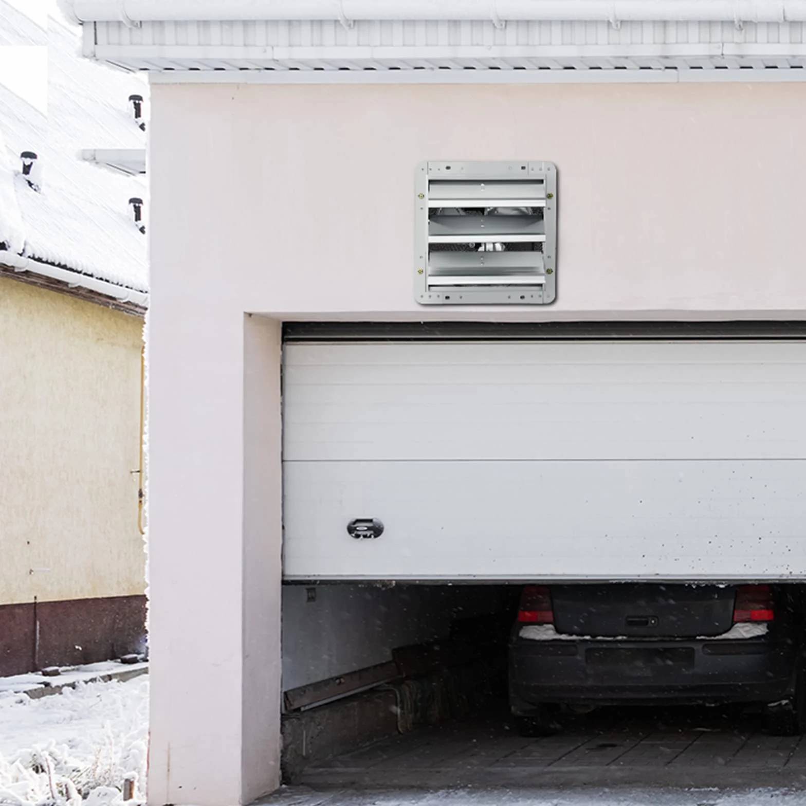 VEVOR Wentylator wyciągowy 254 mm 1400 obr./min 753 CFM ścienny aluminiowy