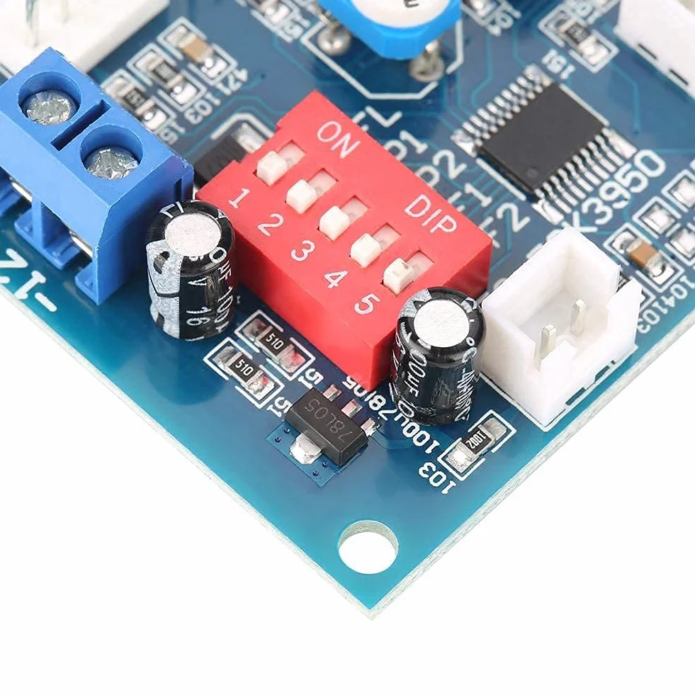 Samodzielny kontroler wentylatora PWM DC 12V 4-przewodowy termostat, kontroler PWM kontroler prędkości wentylatora z czujnikiem, moduł kontrolera DIY do kontrolera temperatury wentylatora PC + brzęczyk i sonda