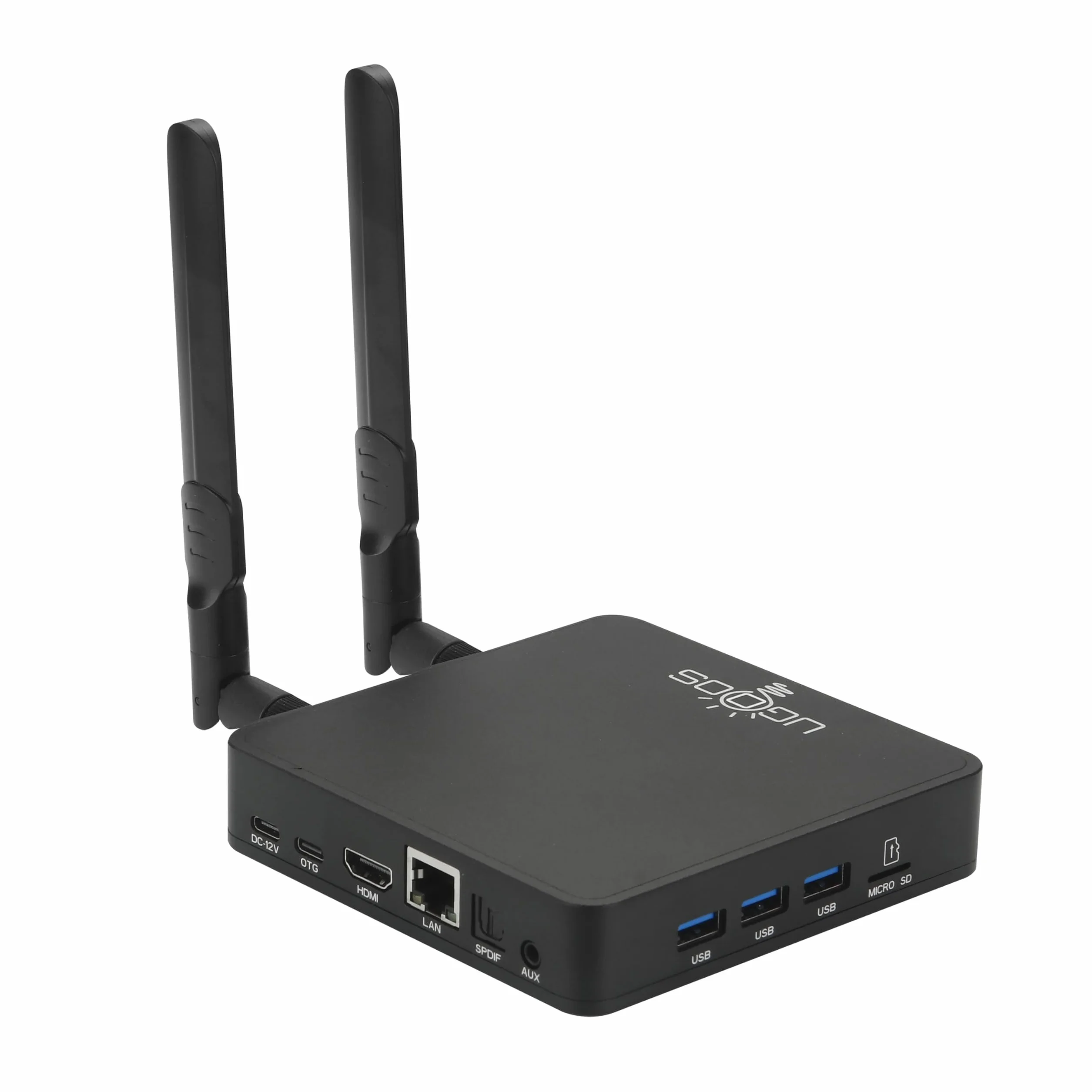 Ugoos AM9 PRO TV Box Android 14.0 Amlogic S905X5-J 4 GB RAM 64 GB ROM 2.4G/5G Dual WiFi Ethernet 1000 M USB 3.0 BT5.3 Obsługa AV1 VP9 H.265 4K HDR