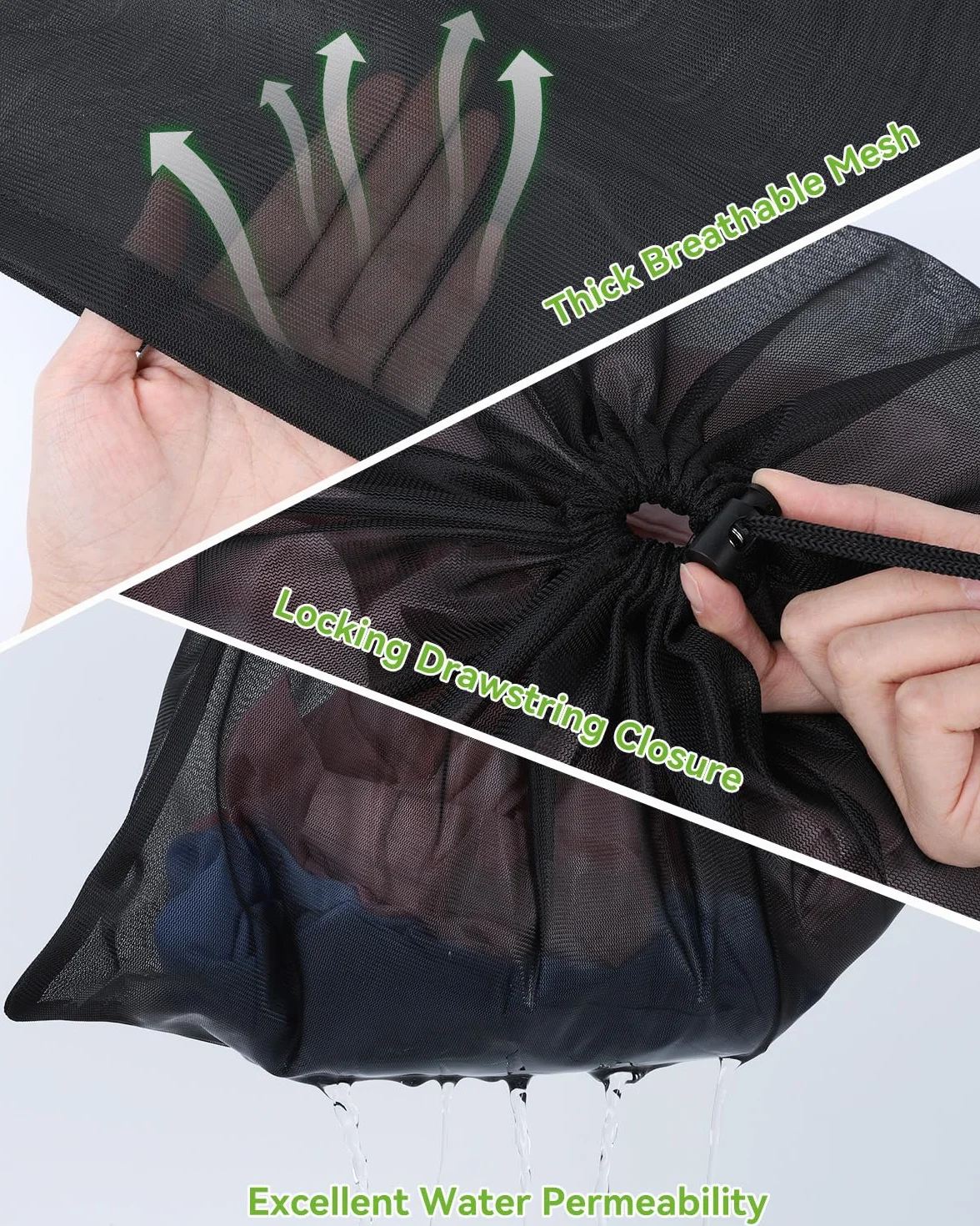 OTraki Siatka na pranie torba na bieliznę 50x60 cm 2 szt