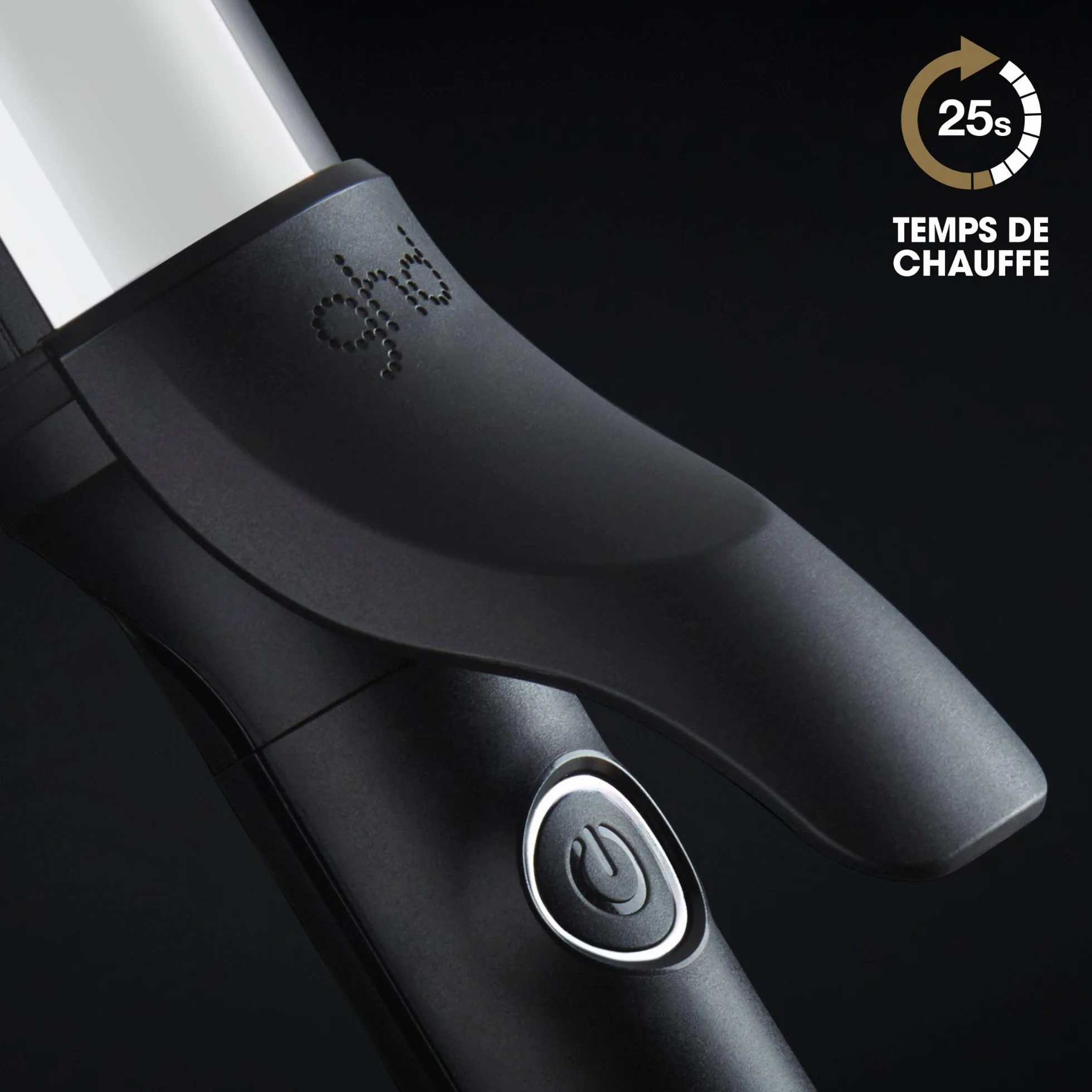 ghd Curve Soft Curl Tong, profesjonalna lokówka z klamrą, średnica 32 mm