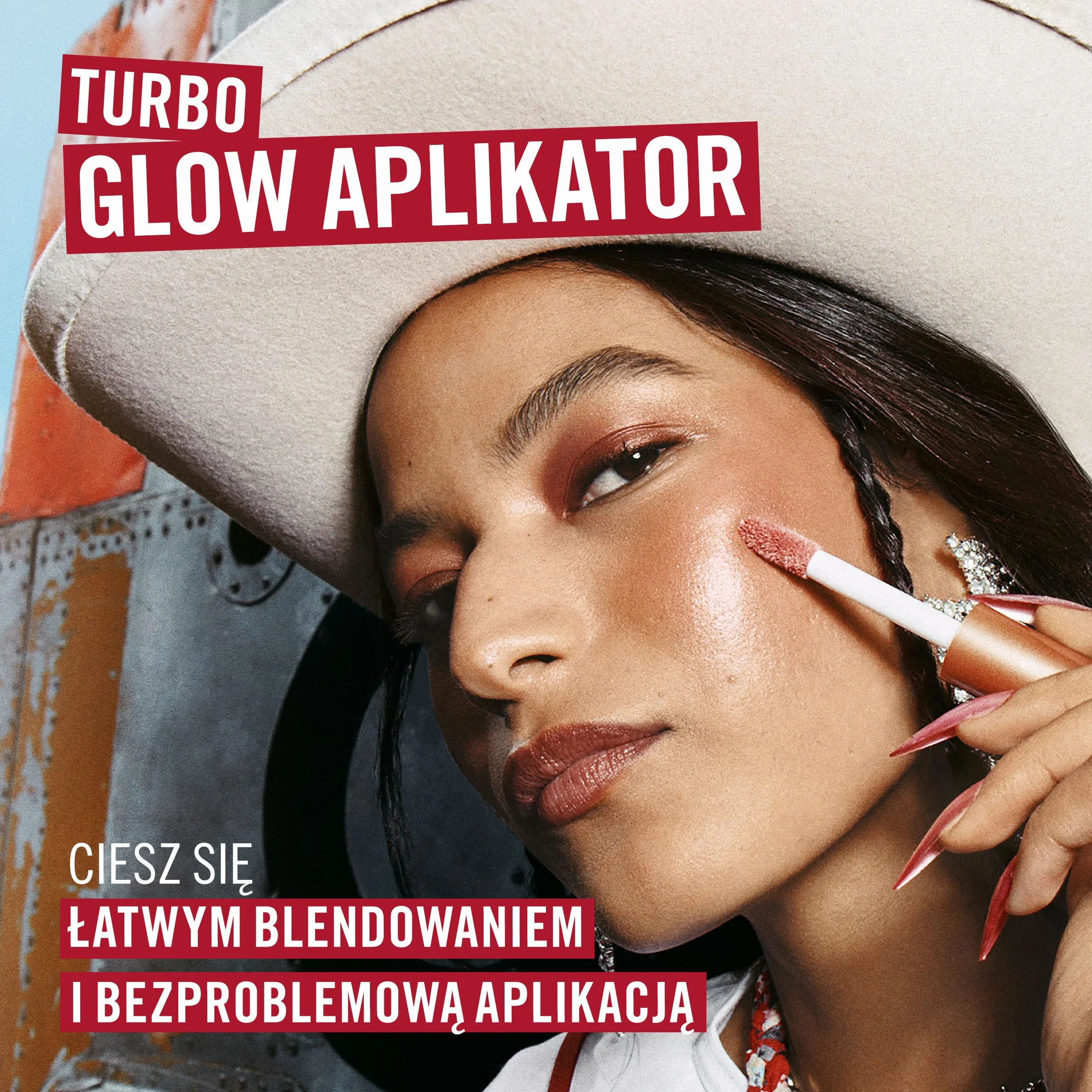 Rimmel Multi Tasker Turbocharged Glow rozświetlacz do twarzy w płynie, 005 Iconic as Usual, 10 ml