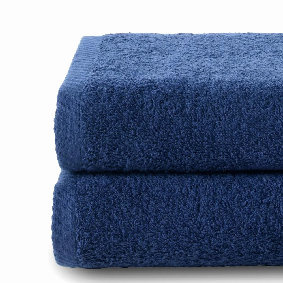 Top Towel Plus Duże ręczniki kąpielowe 30x50 cm 100% bawełna Granatowy