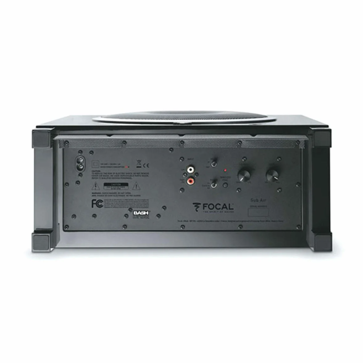 Focal Sub Air Active subwoofer Czarny - subwoofery/subwoofery (aktywny subwoofer, 40-200 Hz, 150 W, 21 cm, 20,3 cm (8"), 1 W)