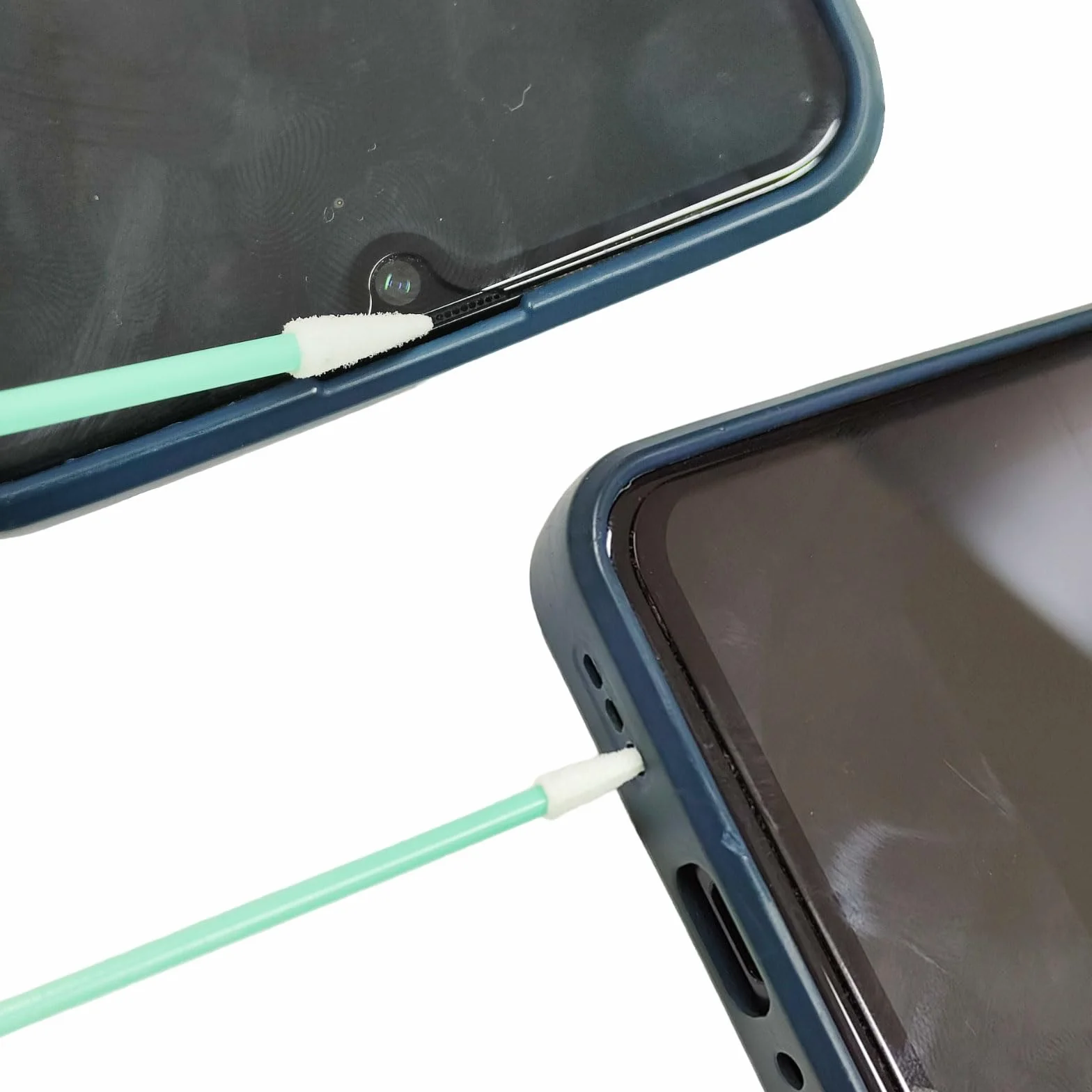 23-częściowy zestaw do czyszczenia telefonów komórkowych z portem USB, zestaw do czyszczenia gniazda słuchawkowego i ściereczek do czyszczenia, kompatybilny z iPhone'em, MacBookiem, Airpods,