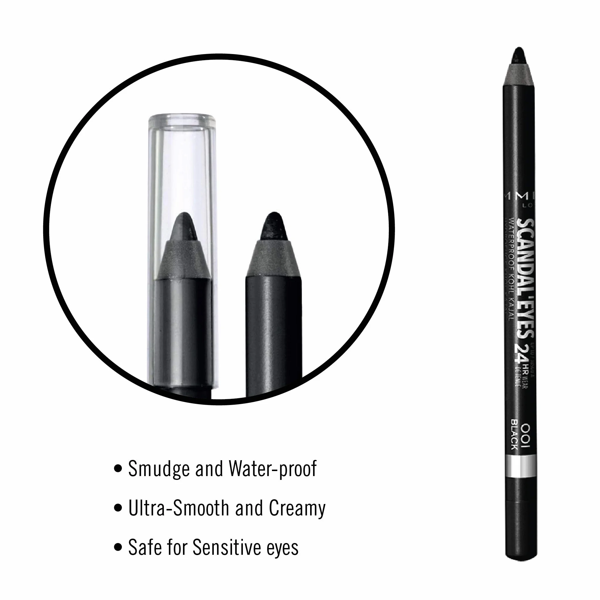 Rimmel Scandaleyes Kredka do Oczu, 006 Zielony, 1.3 g