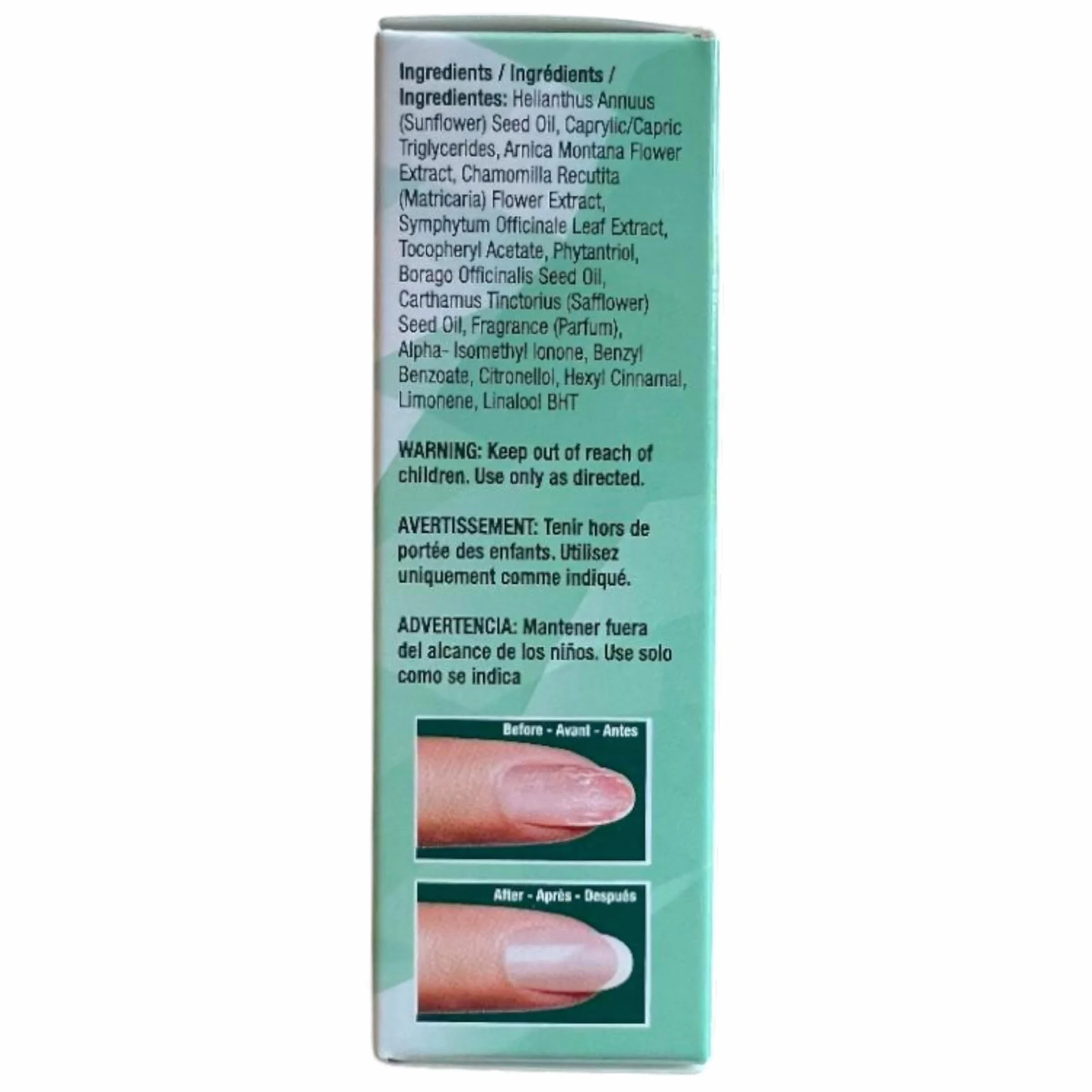 IBD Reconstrux Olejek do pielęgnacji paznokci, 3,70 ml - MADE IN USA - Wzmacniacz wzrostu paznokci - Wzrost paznokci z fitantriolem dla mocnych paznokci - Regeneruje zniszczone paznokcie