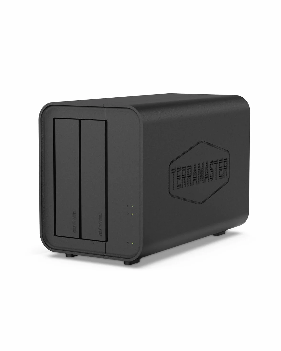 TERRAMASTER F2-212 2Bay NAS - Quad Core CPU DDR4 RAM Personal Private Cloud Home Network Attached Storage z kompleksowymi rozwiązaniami do tworzenia kopii zapasowych (miejsce na dysku twardym)
