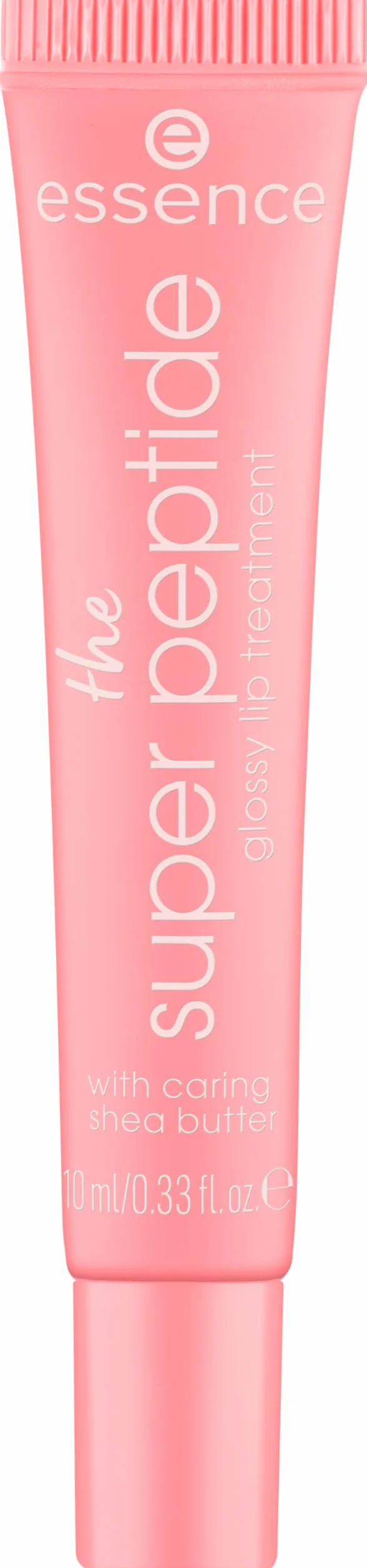 essence Balsam do ust the super peptide glossy lip treatment, wygładzanie, z witaminami, opieka, błyszczący (10ml)