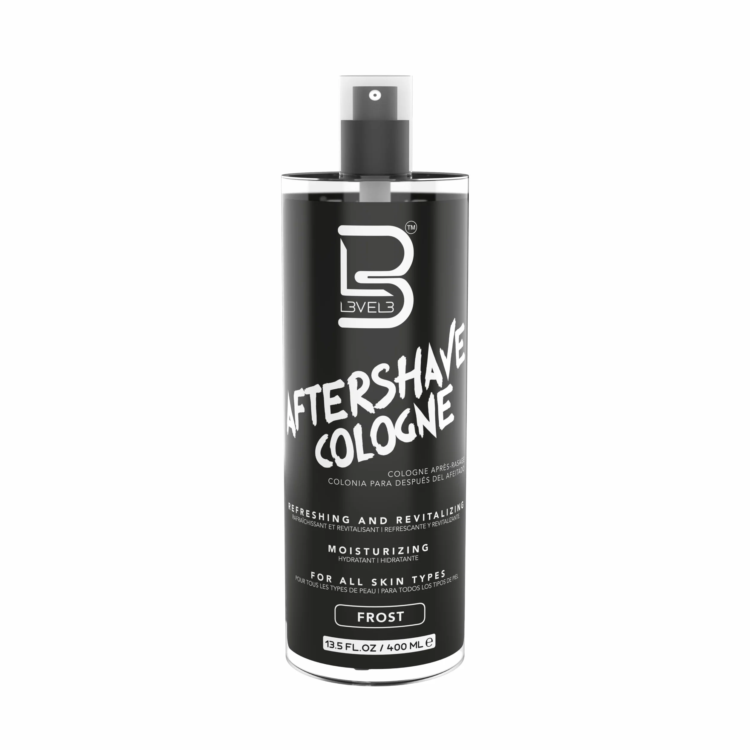 L3VEL3 - Frost Aftershave Cologne - Woda po goleniu 400ml