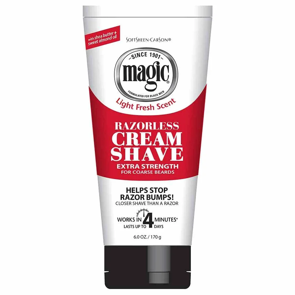 Magic krem do usuwania włosów i golenia, ekstra mocny, do grubych bród, 170 g