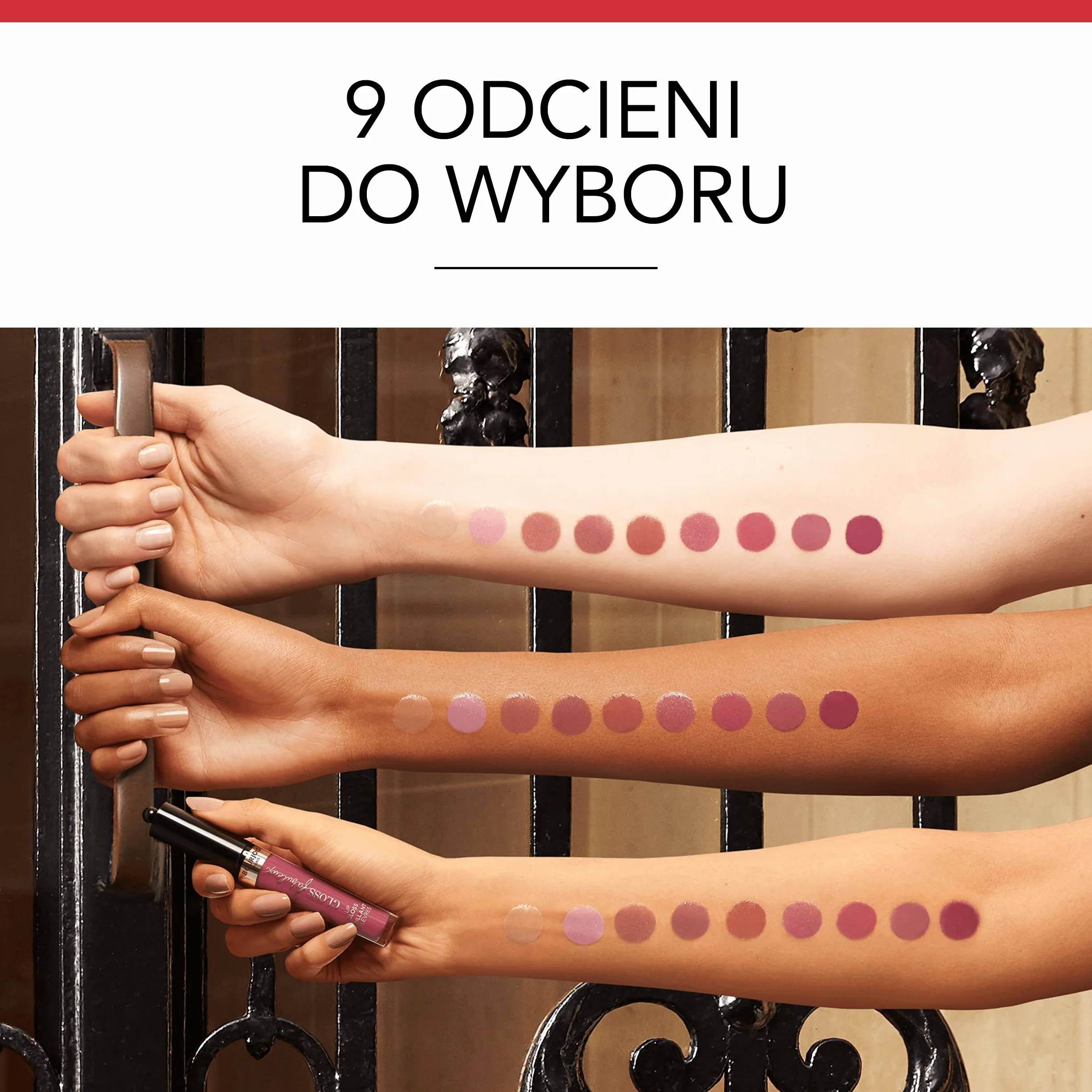 Bourjois Fabuleux Gloss nawilżający błyszczyk do ust z witaminą E, długotrwały błyszczyk, kremowa konsystencja, nr 003 Rose Charismatic