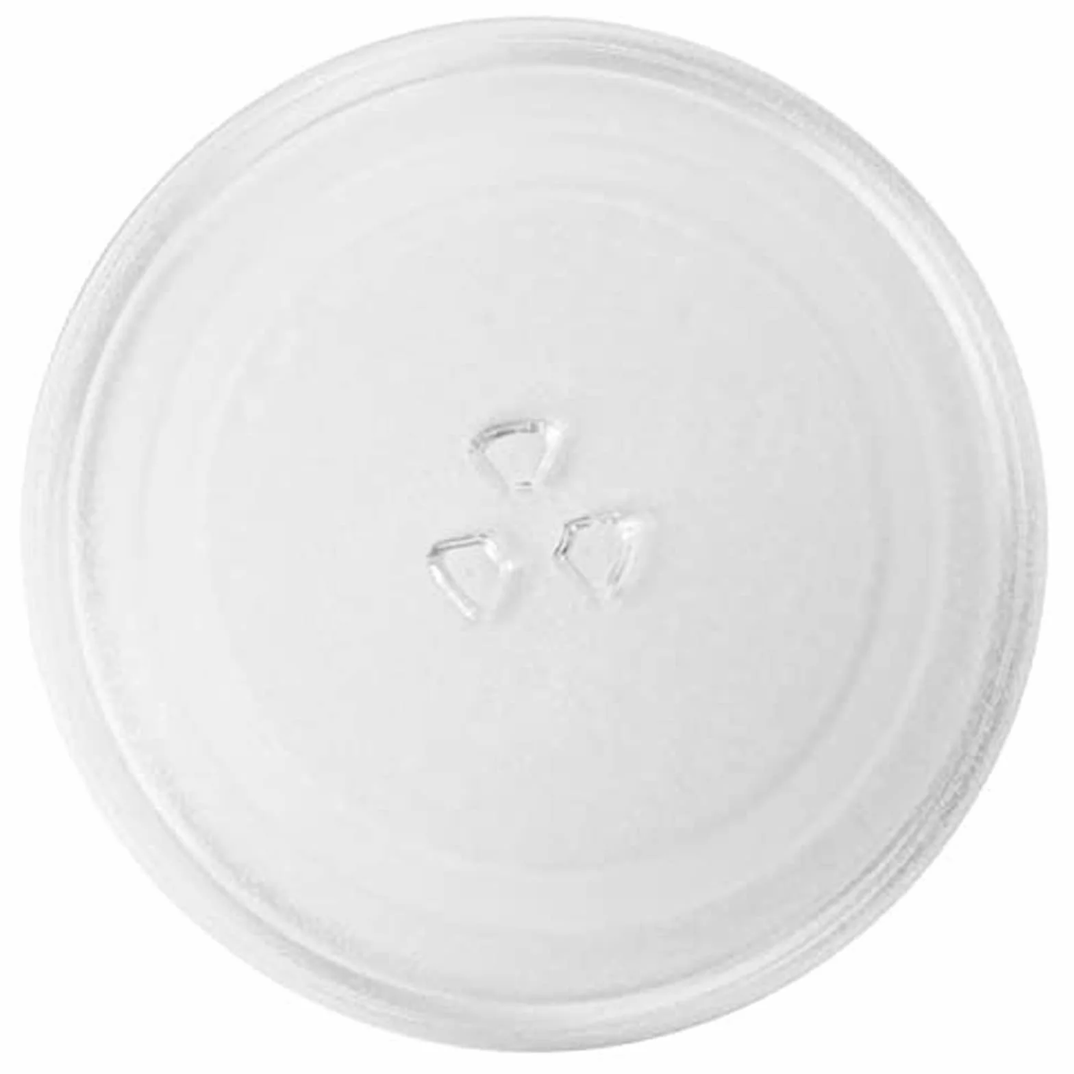 Uniwersalna szklana płyta obrotowa do kuchenki mikrofalowej 255 mm