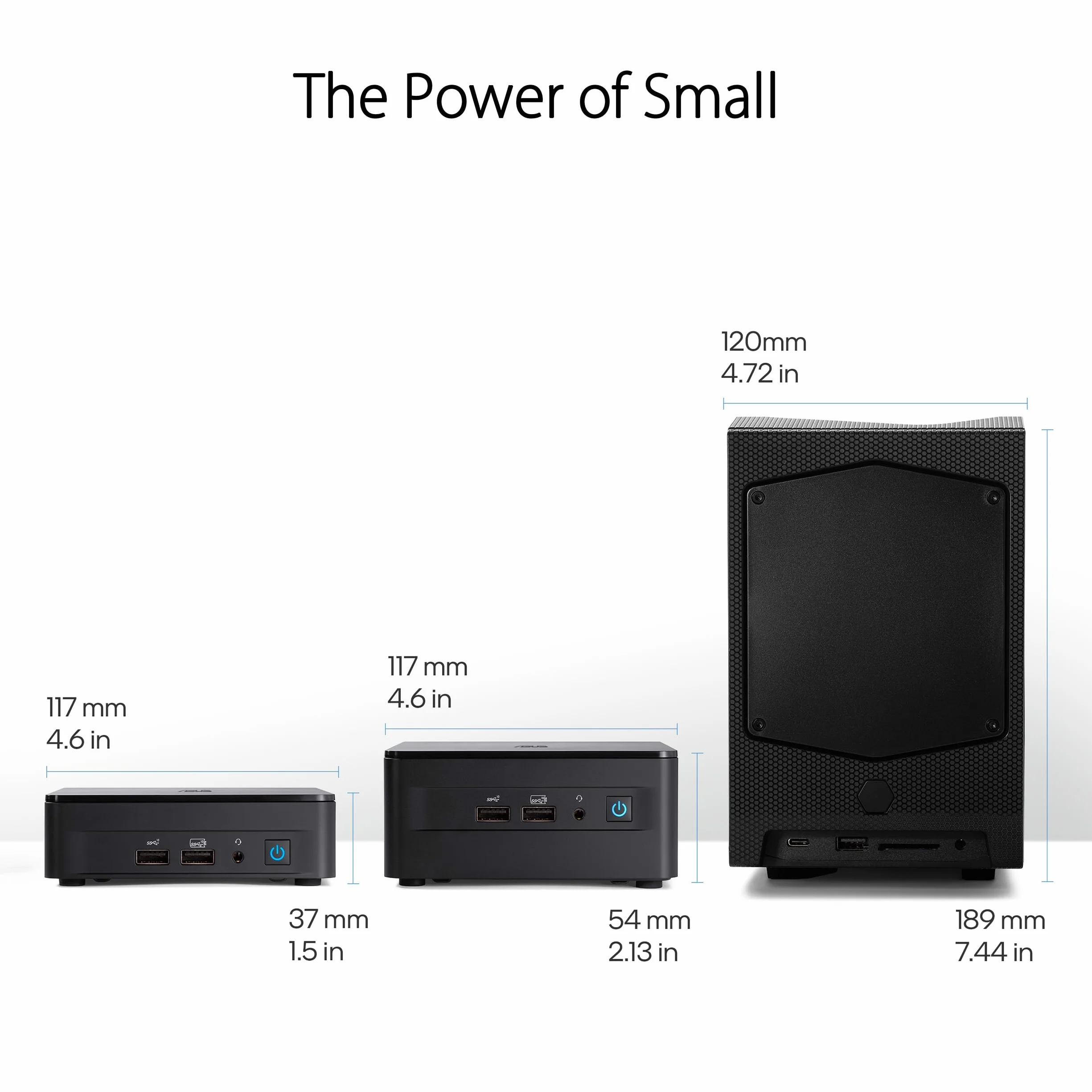 ASUS NUC 12 Pro Kit RNUC12WSKV500002I - Barebone - Mini PC - 1 x Core i5 1250P - RAM 0 GB - Intel Iris 6E)