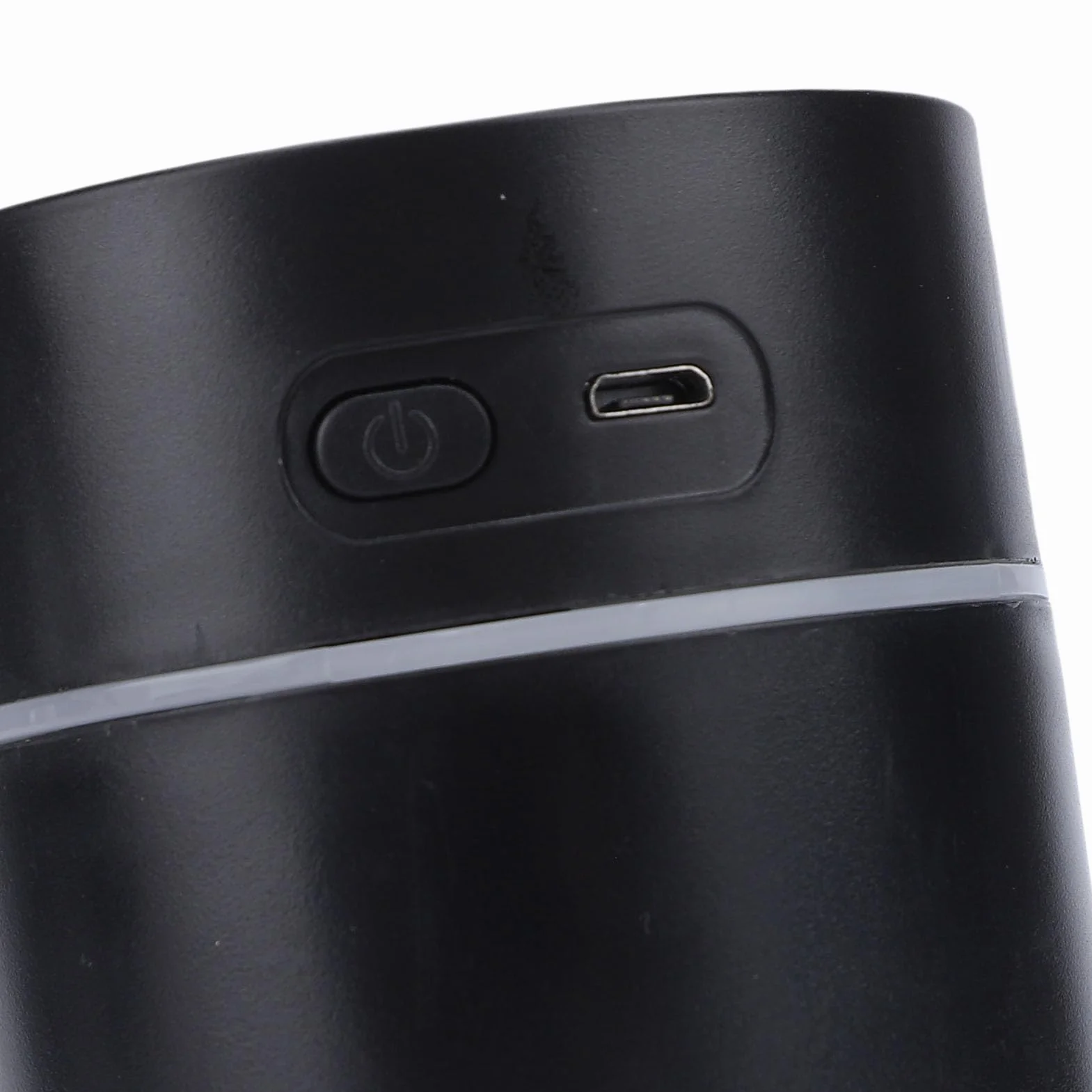 TOPINCN Nawilżacz USB Mini Przenośny Osobisty z 7 Kolorowymi Światłami i 2 Trybami Mgły Czarny
