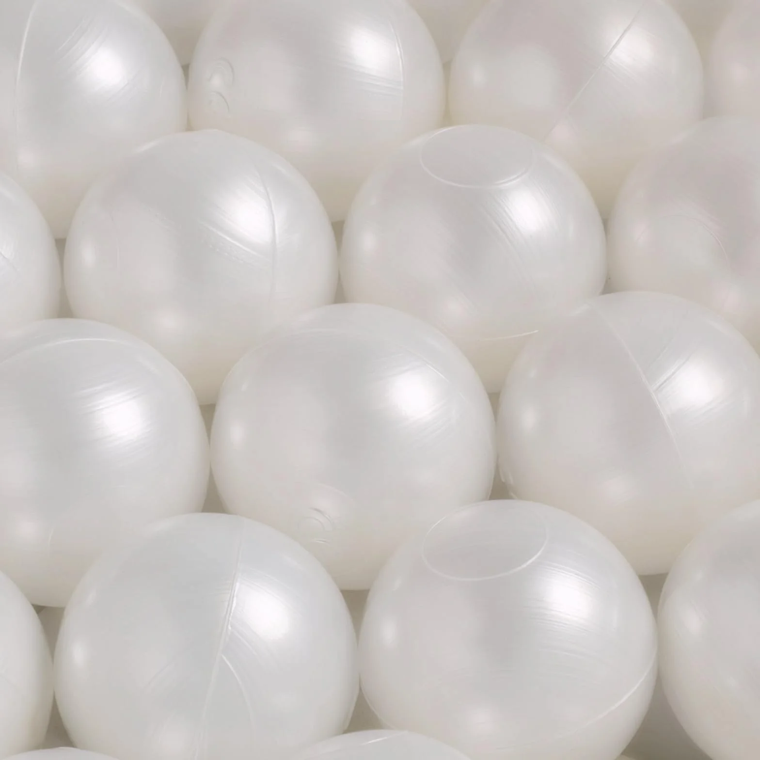 MISIOO Piłki do basenu z piłkami - piłki basenowe - piłki Ø 6 cm - plastikowe piłki wyprodukowane w 100% z LDPE - zabawka dla niemowląt