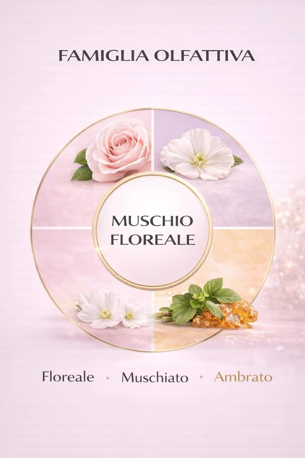 Narcis For Her Eau de Parfum dla kobiet 100 ml – kobiecy piżmowy zapach z różą i bursztynem, elegancki i zmysłowy zapach, pomysł na prezent dla kobiet